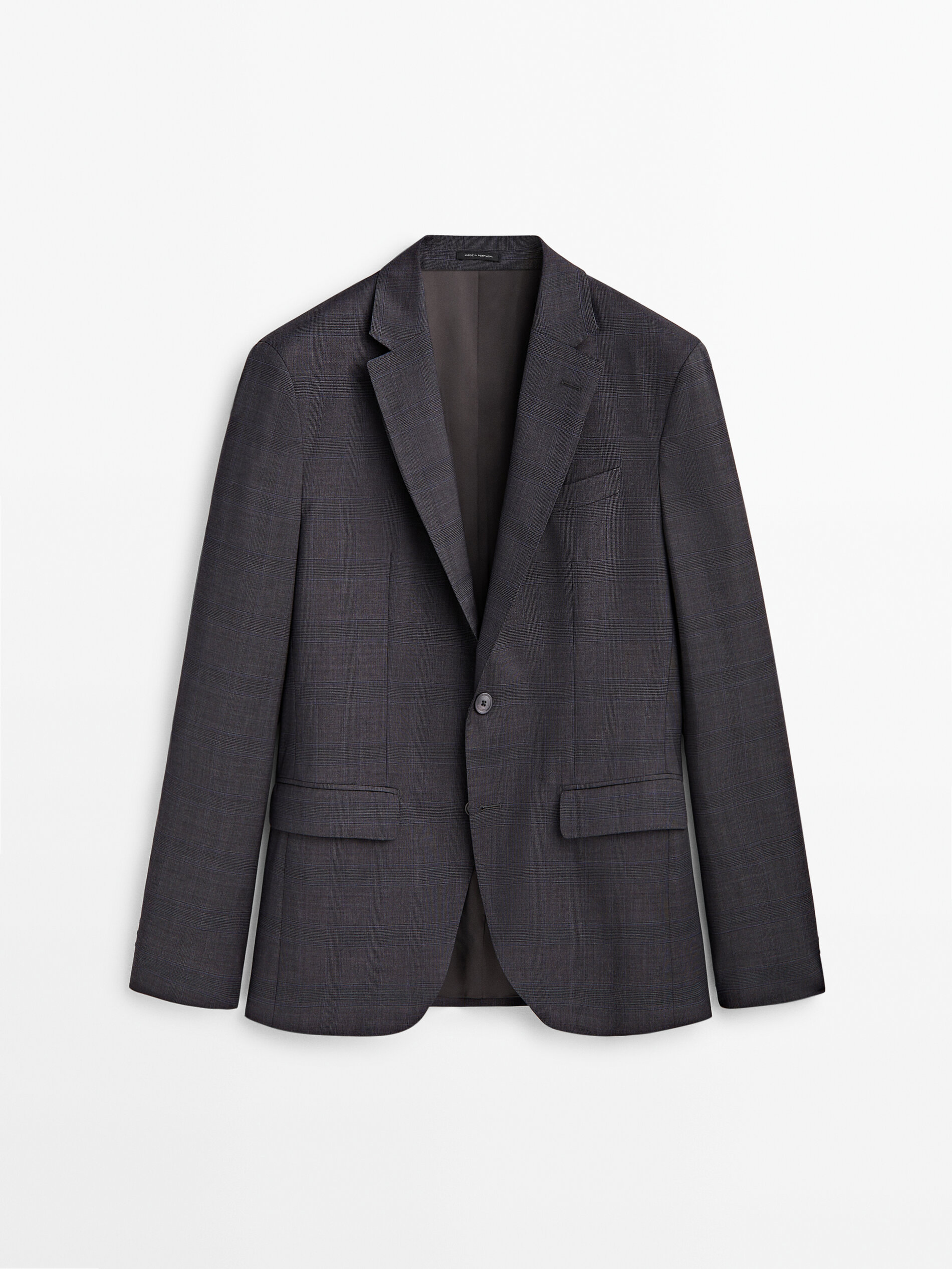 Mens black on sale wool blazer