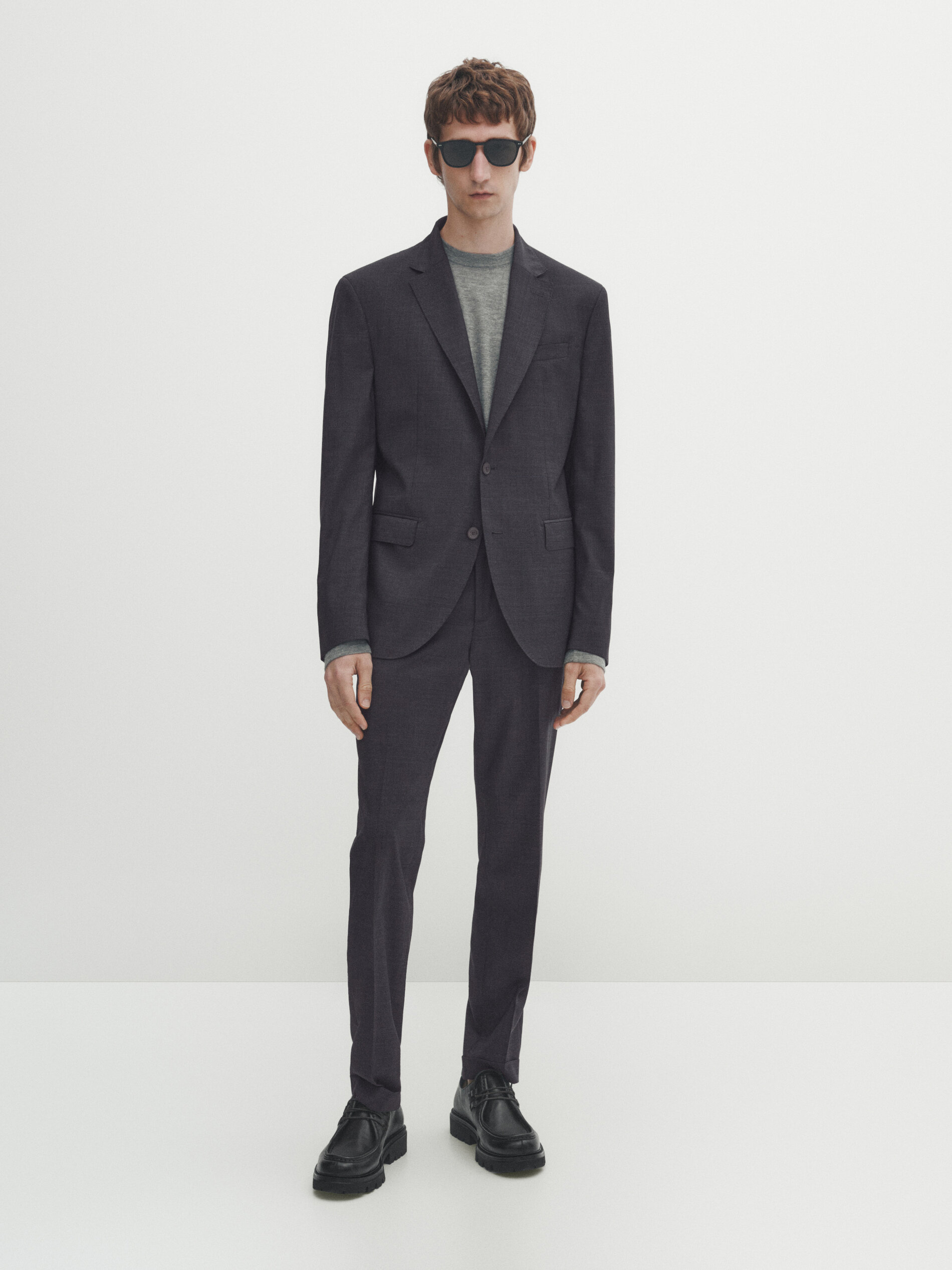 Massimo dutti sale checked blazer