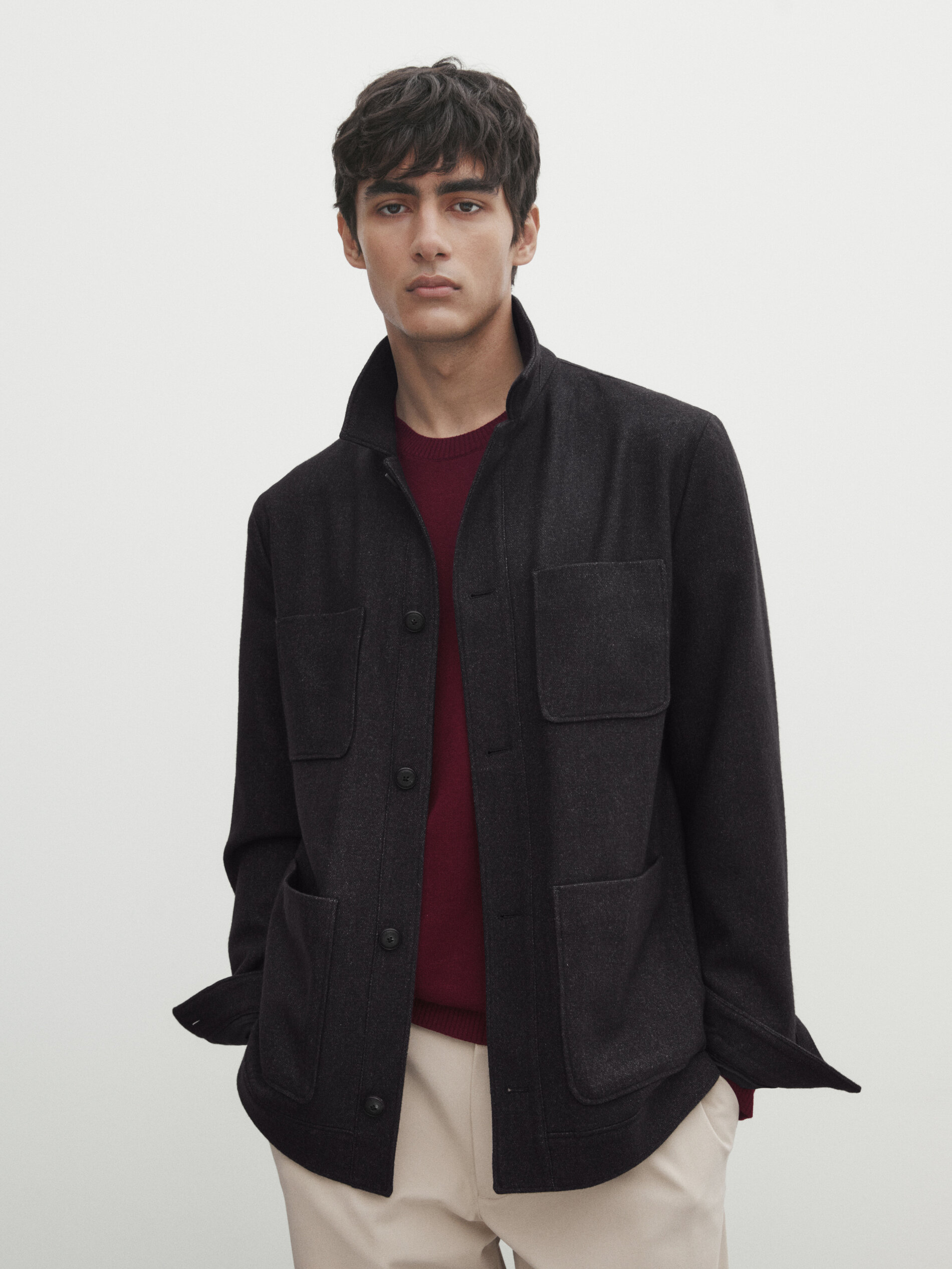 Massimo dutti clearance overshirt