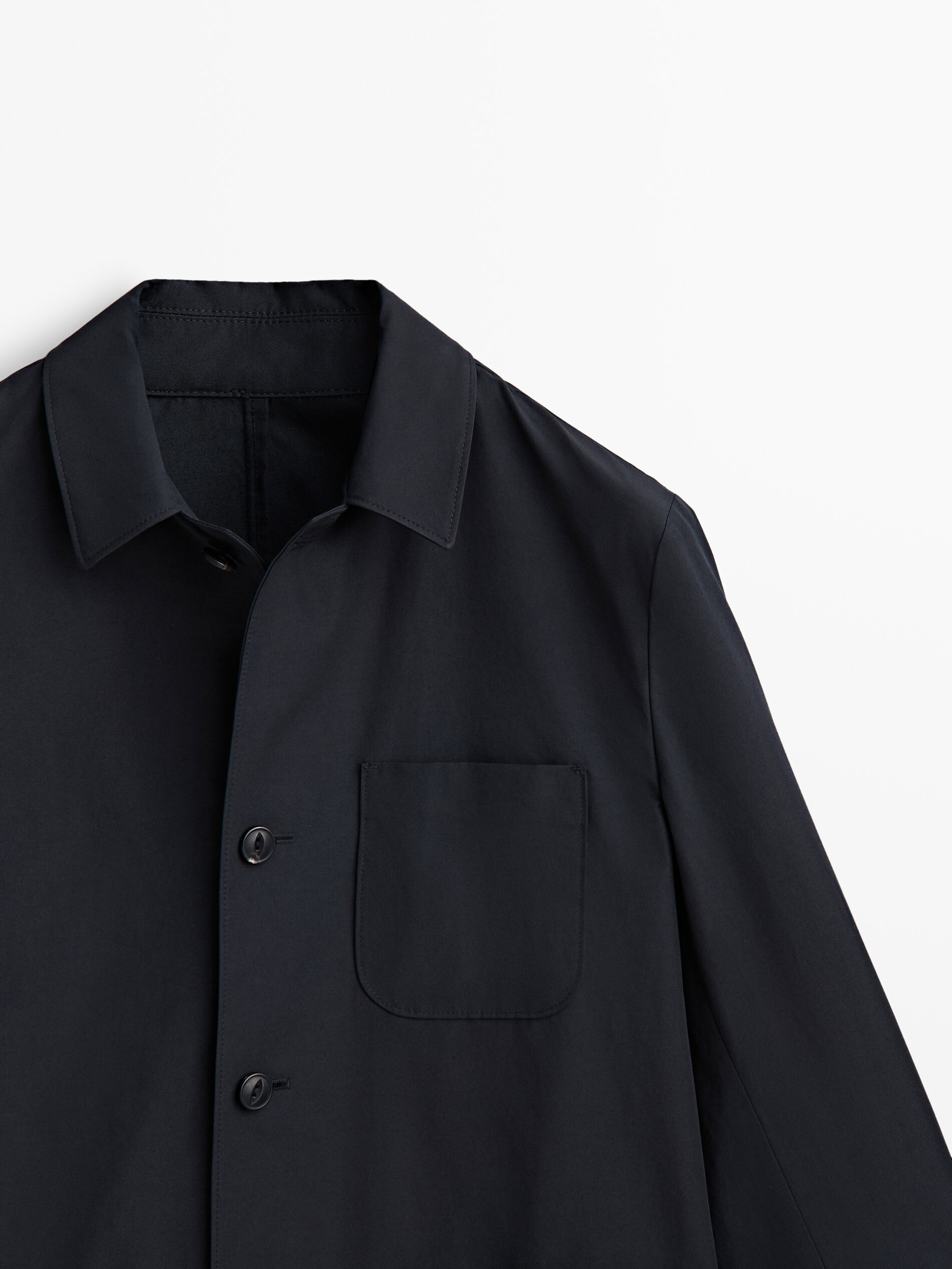 Navy best sale over shirt