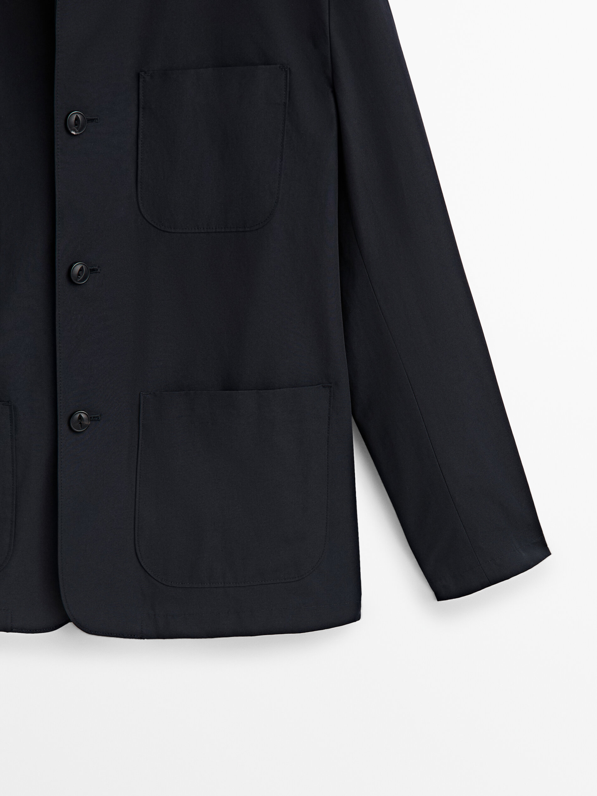 Massimo dutti technical blazer clearance