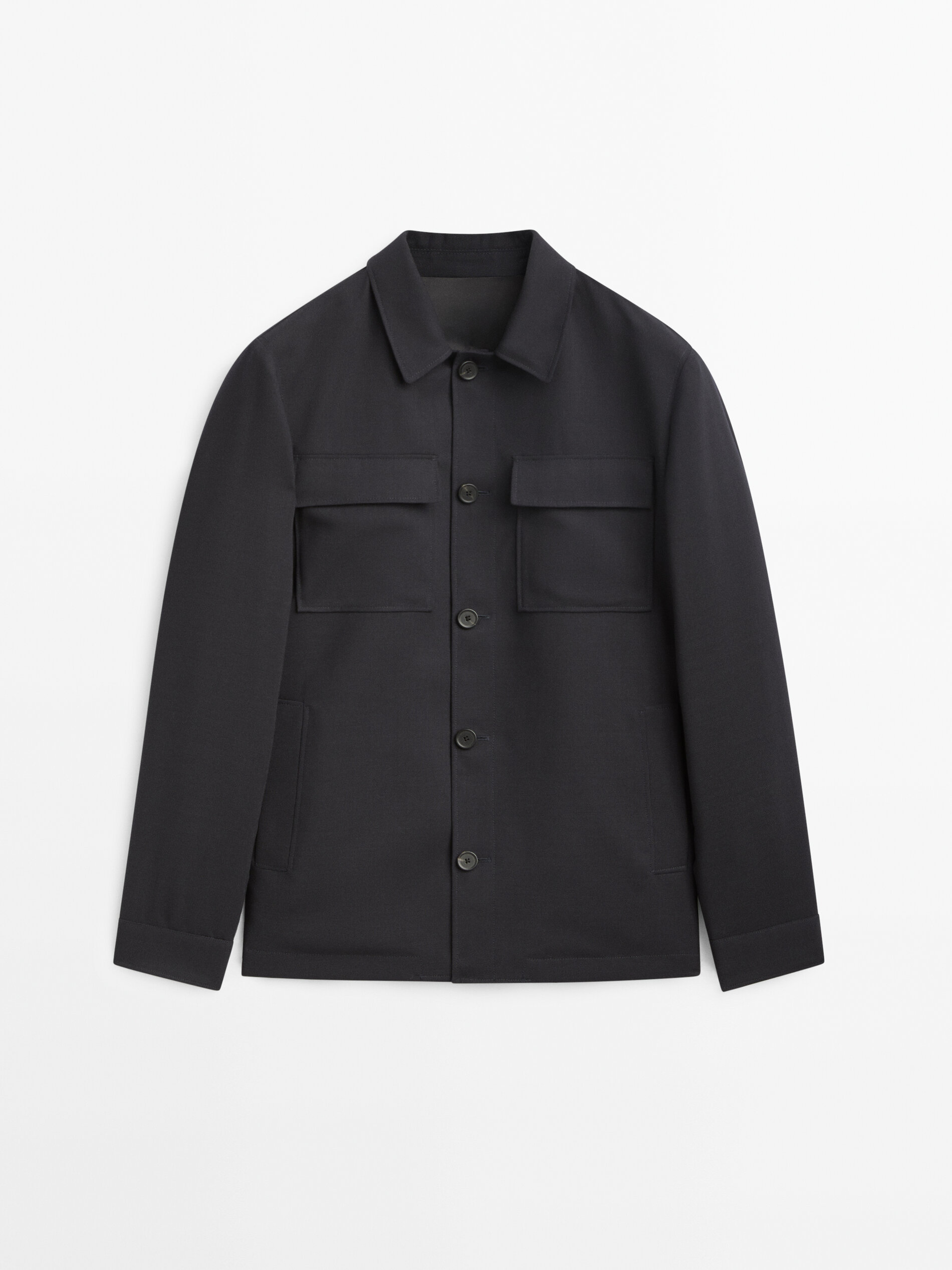 Massimo dutti overshirt on sale