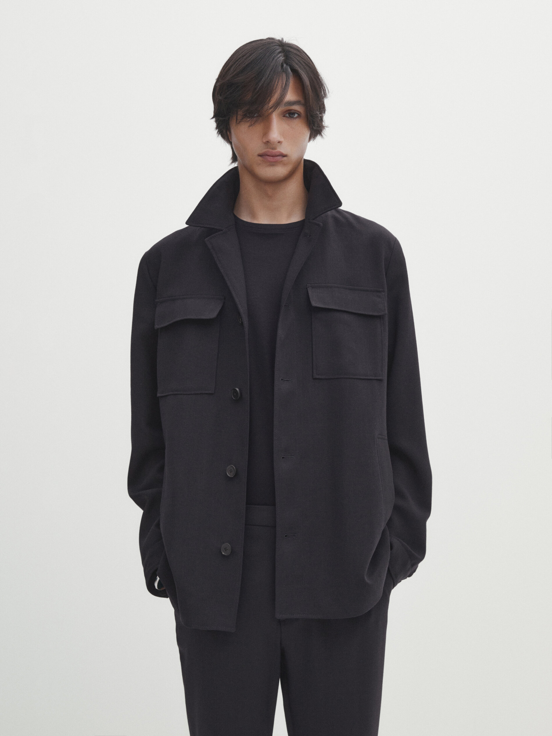 Massimo dutti clearance overshirt