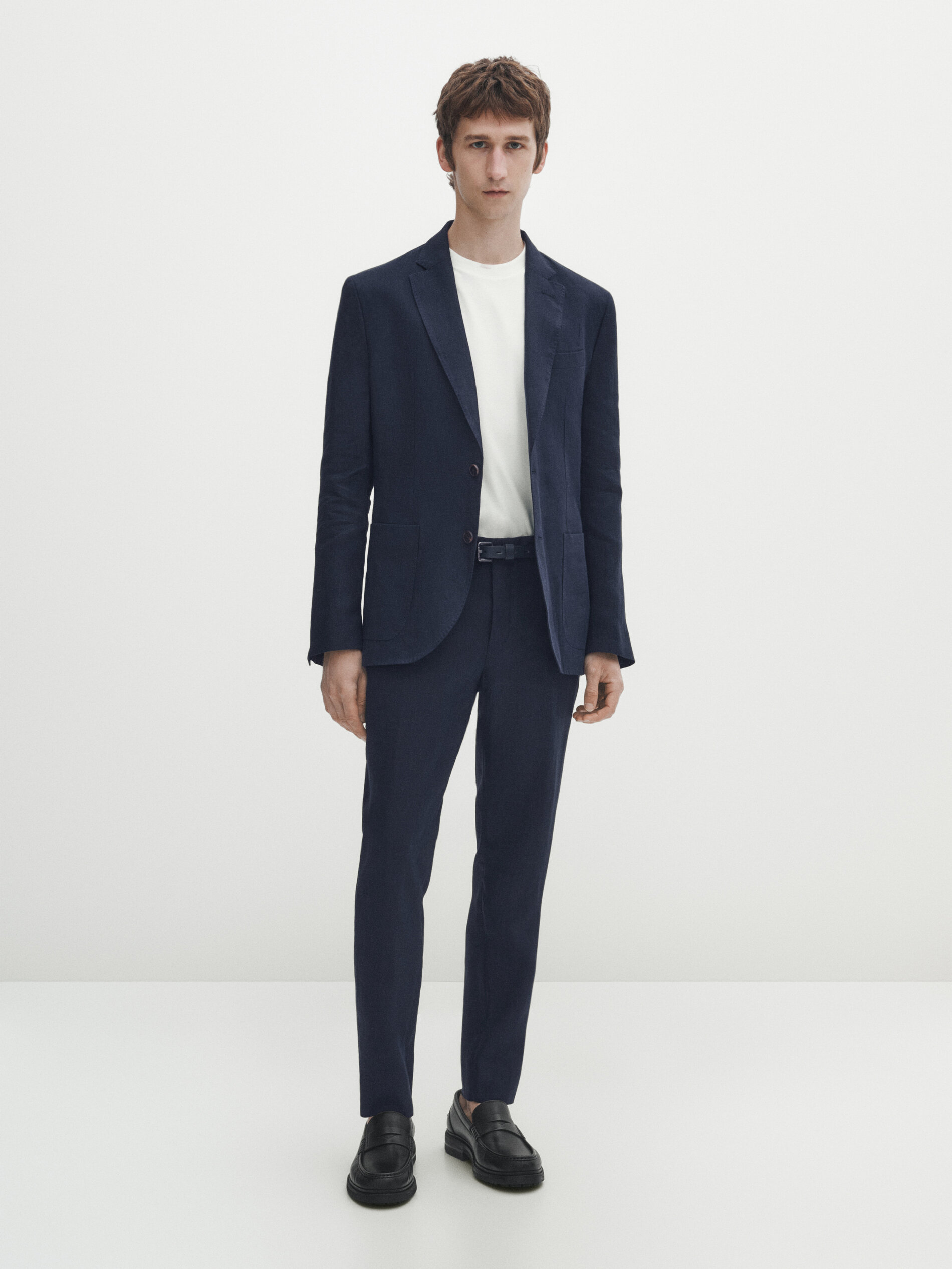 Massimo dutti sale navy jacket