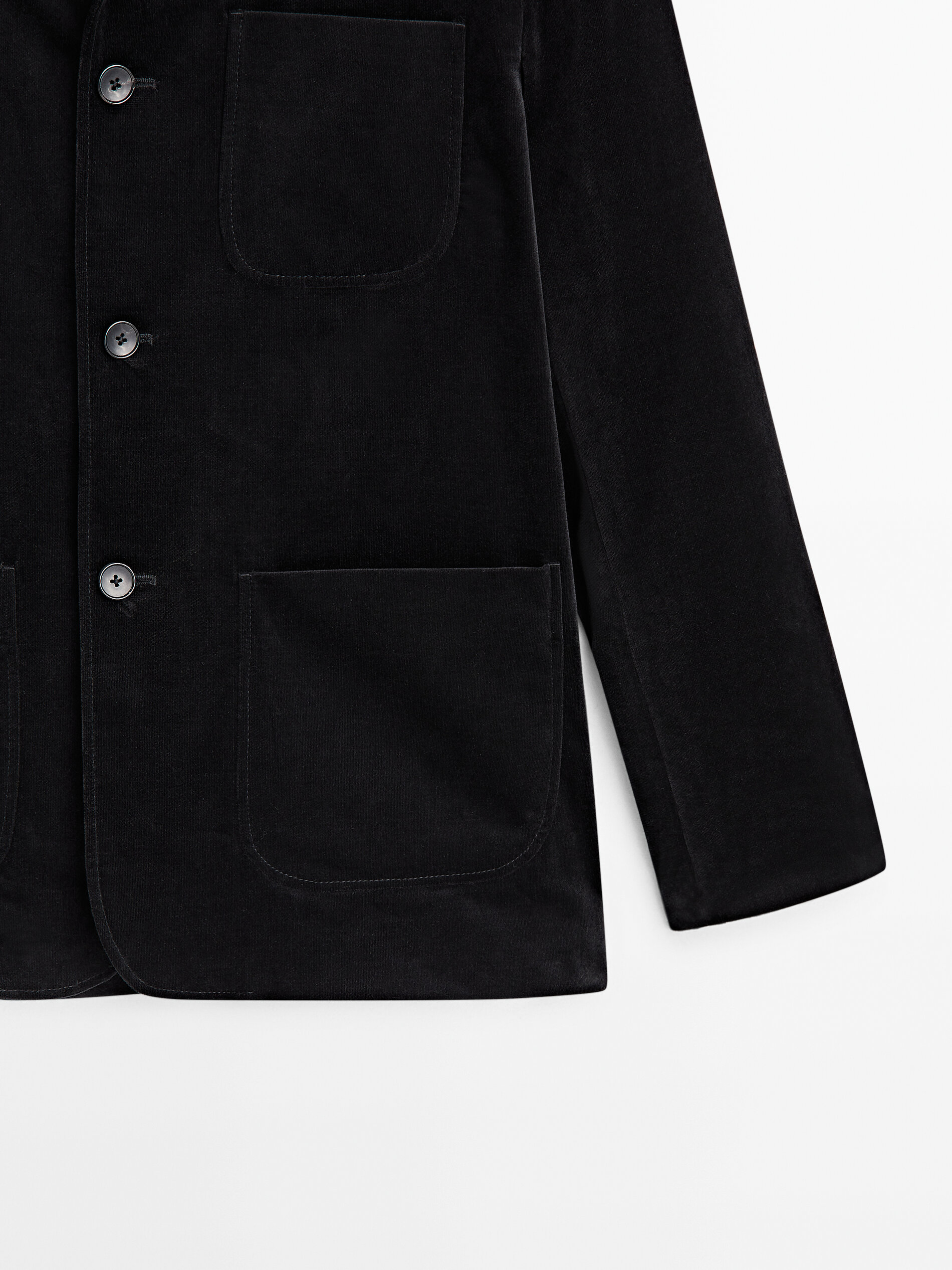 Massimo dutti corduroy clearance blazer