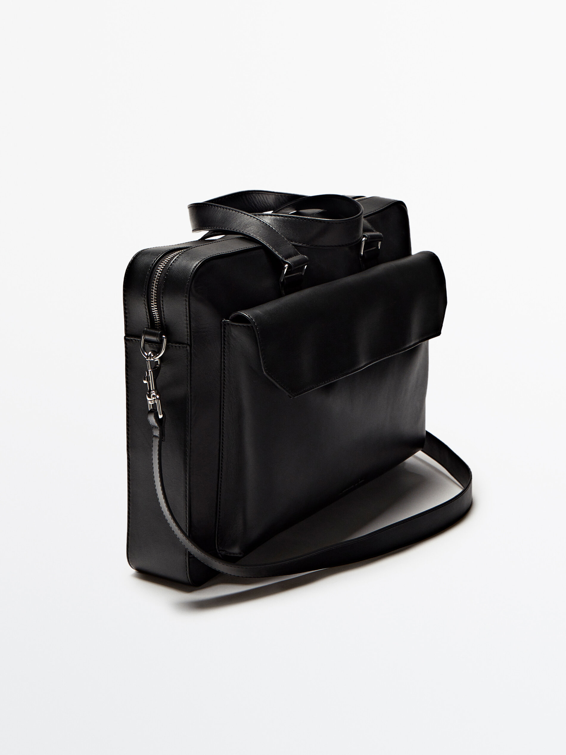 Massimo dutti top in black hombre