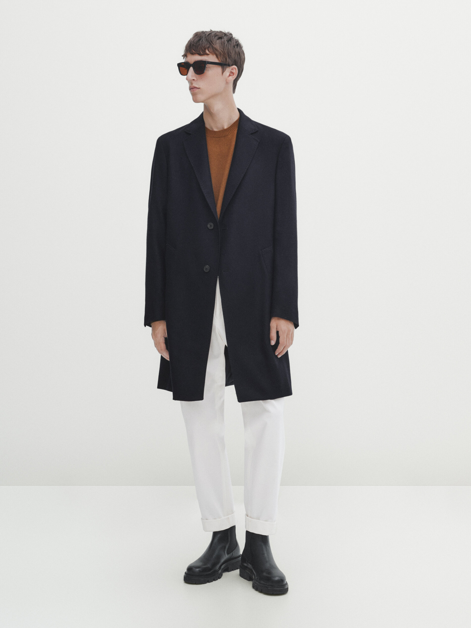 Men's twill outlet bibby overcoat