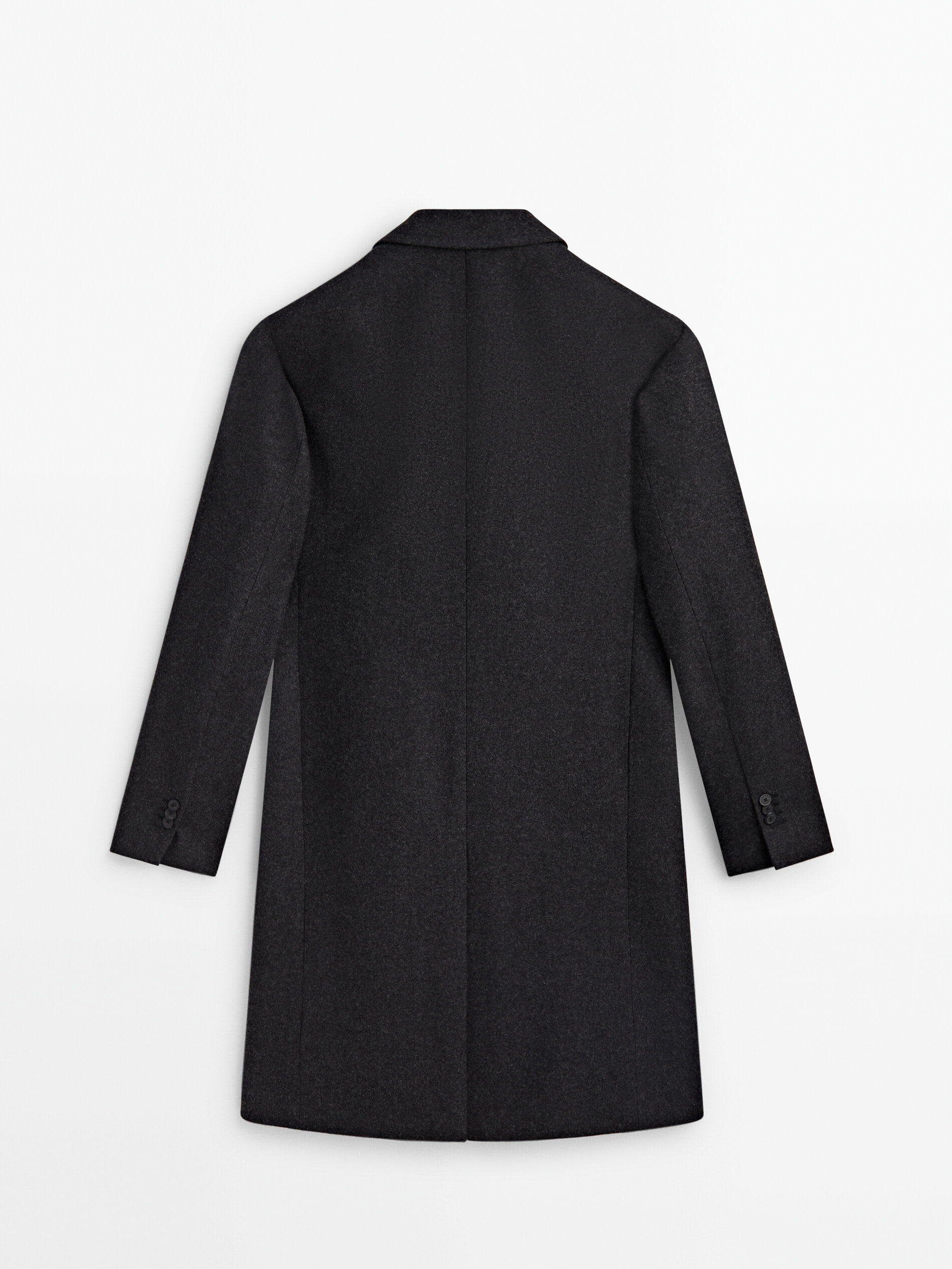 Massimo dutti grey coat 2025