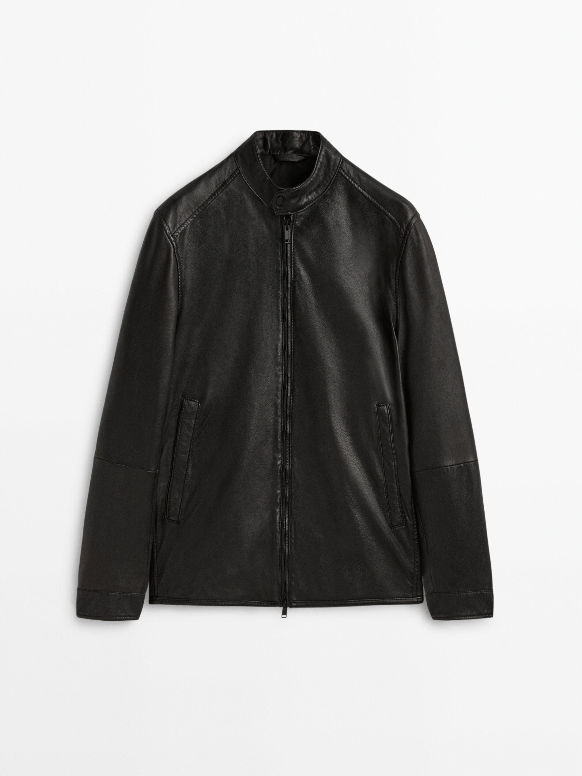 Uniqlo leather jacket mens hot sale