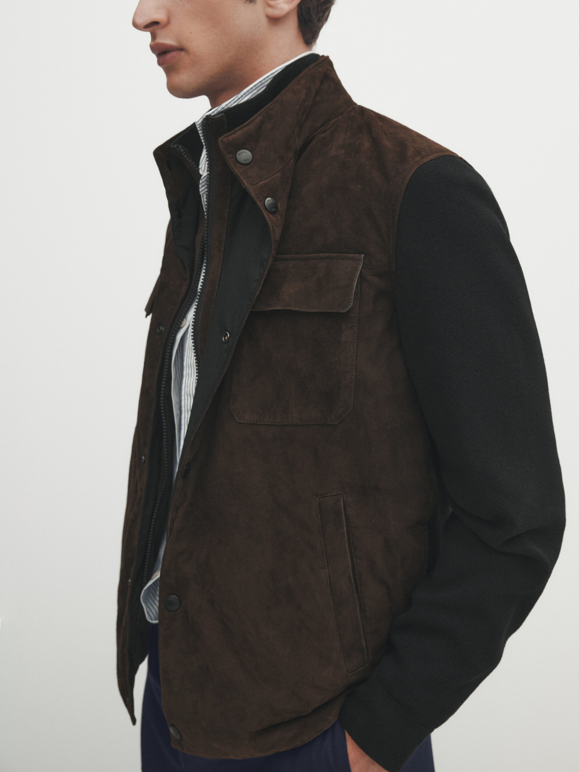 Massimo dutti sleeveless jacket hotsell