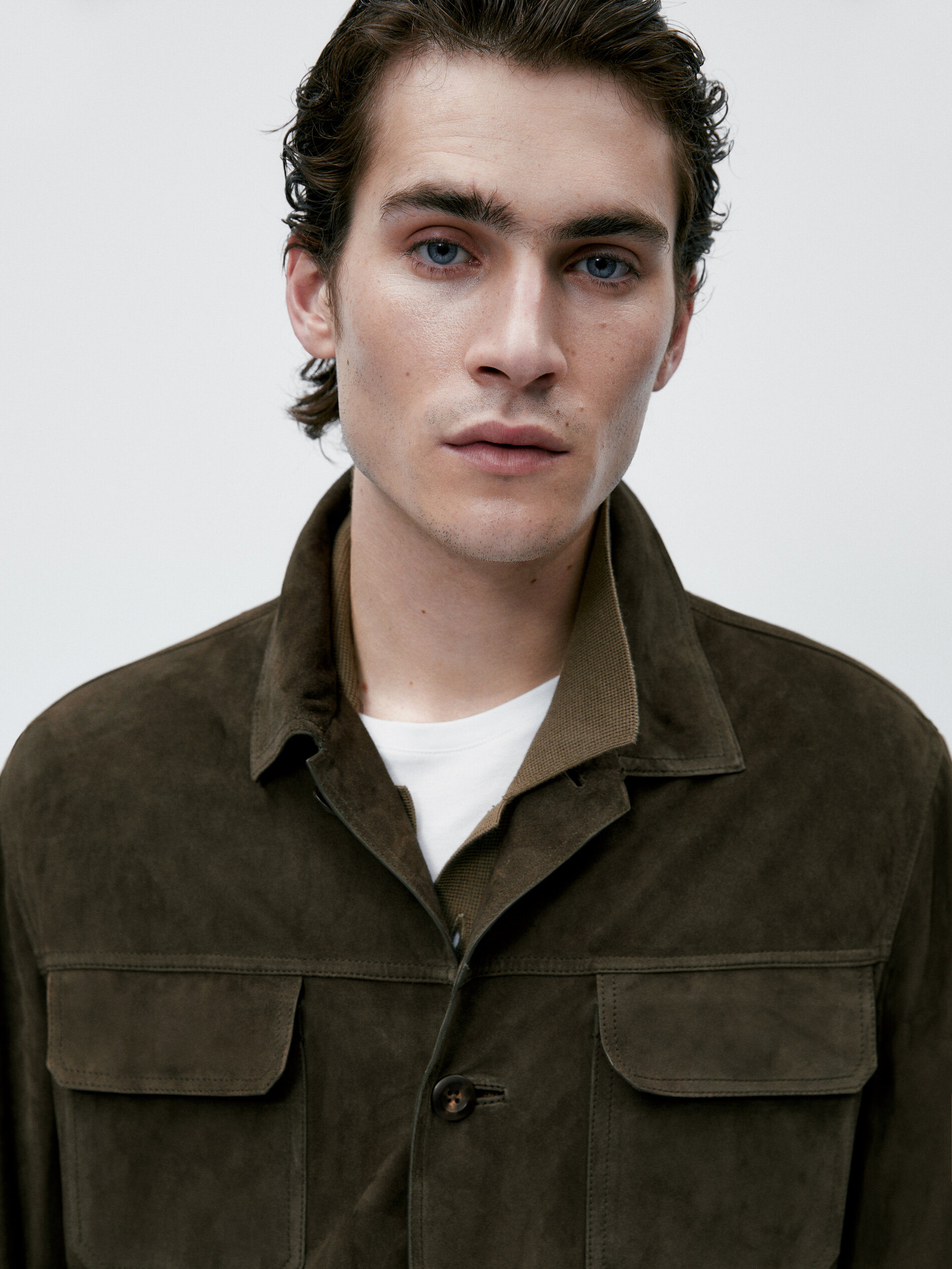 Massimo dutti shop suede jacket