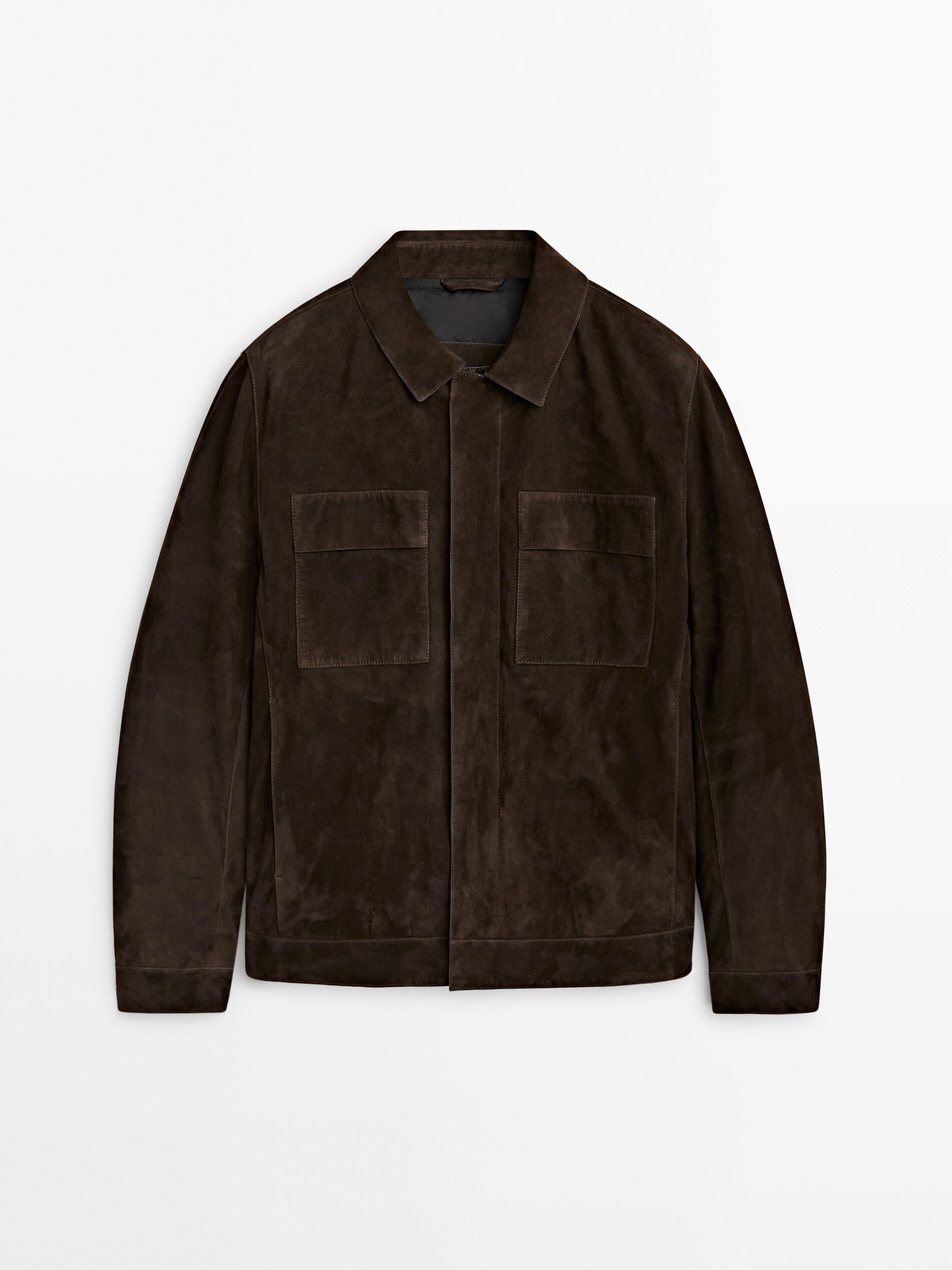 Massimo dutti discount suede coat