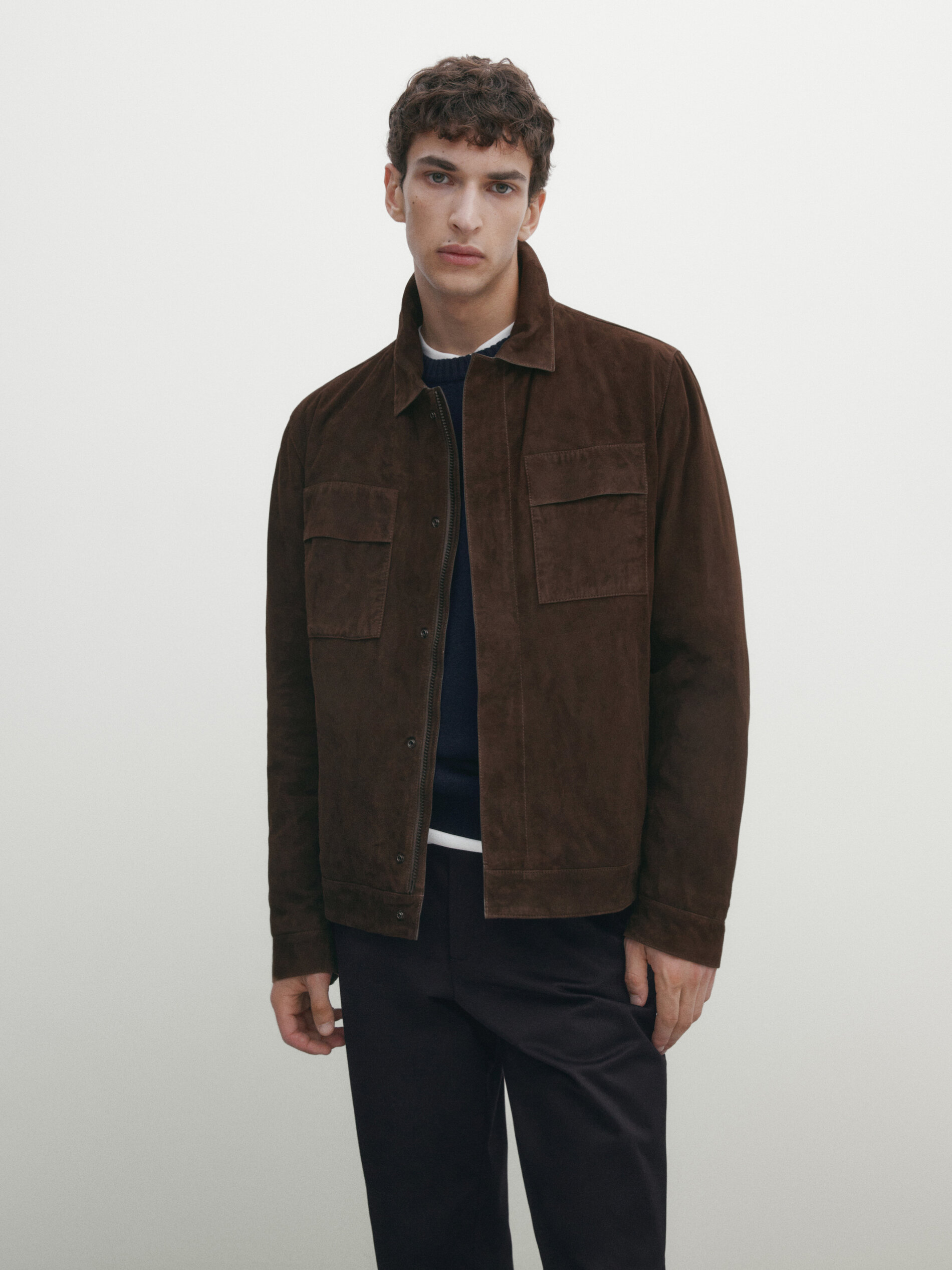 Massimo dutti deals suede coat