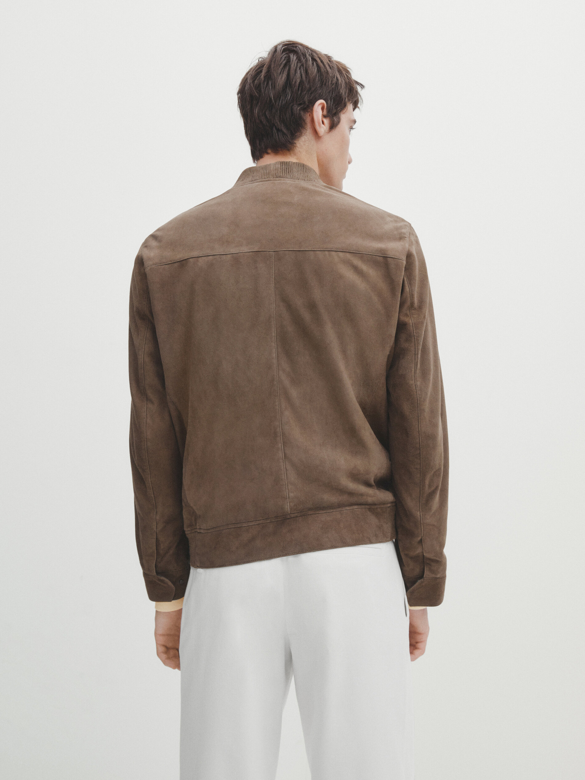 Massimo dutti discount suede coat