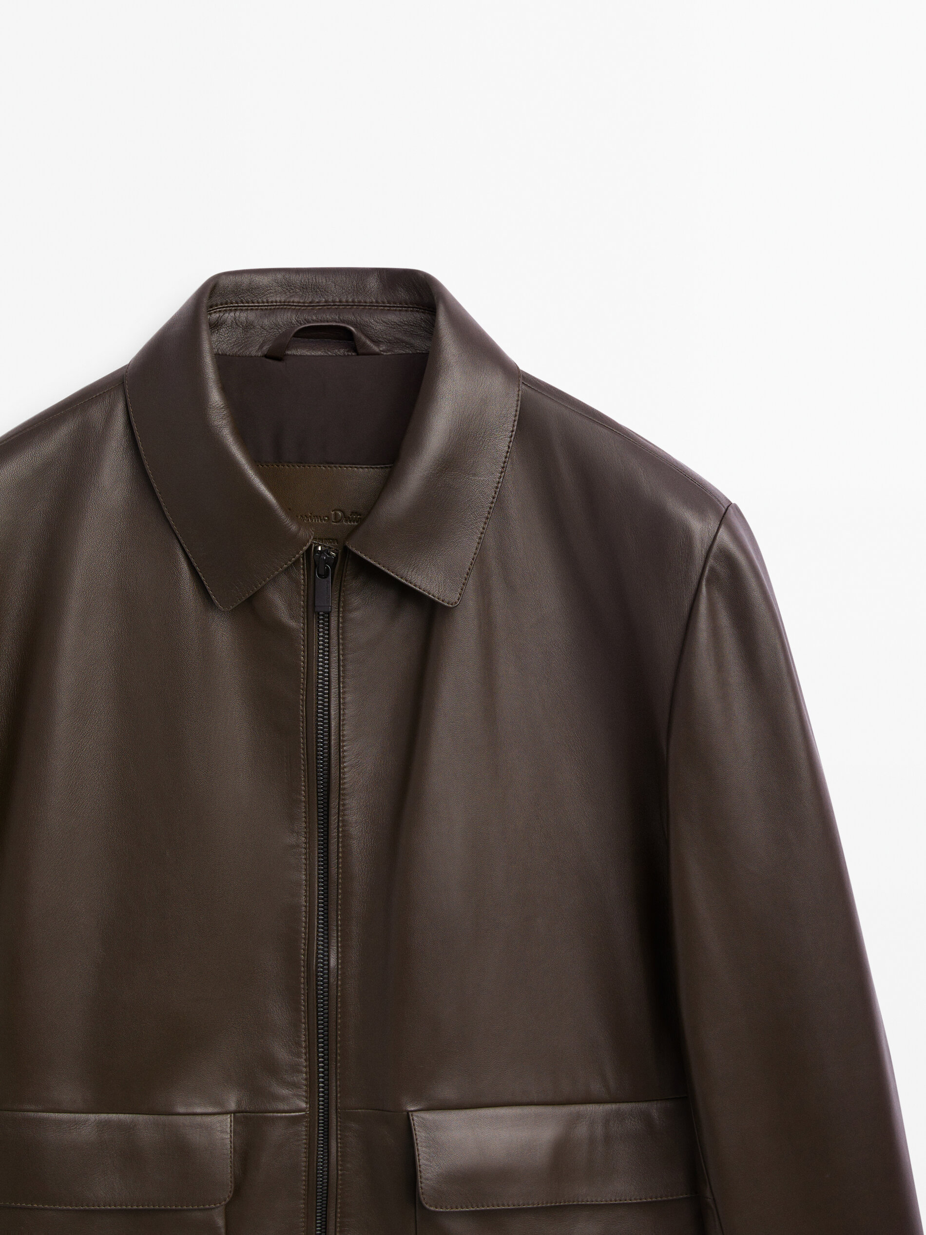 Nappa bomber jacket shop