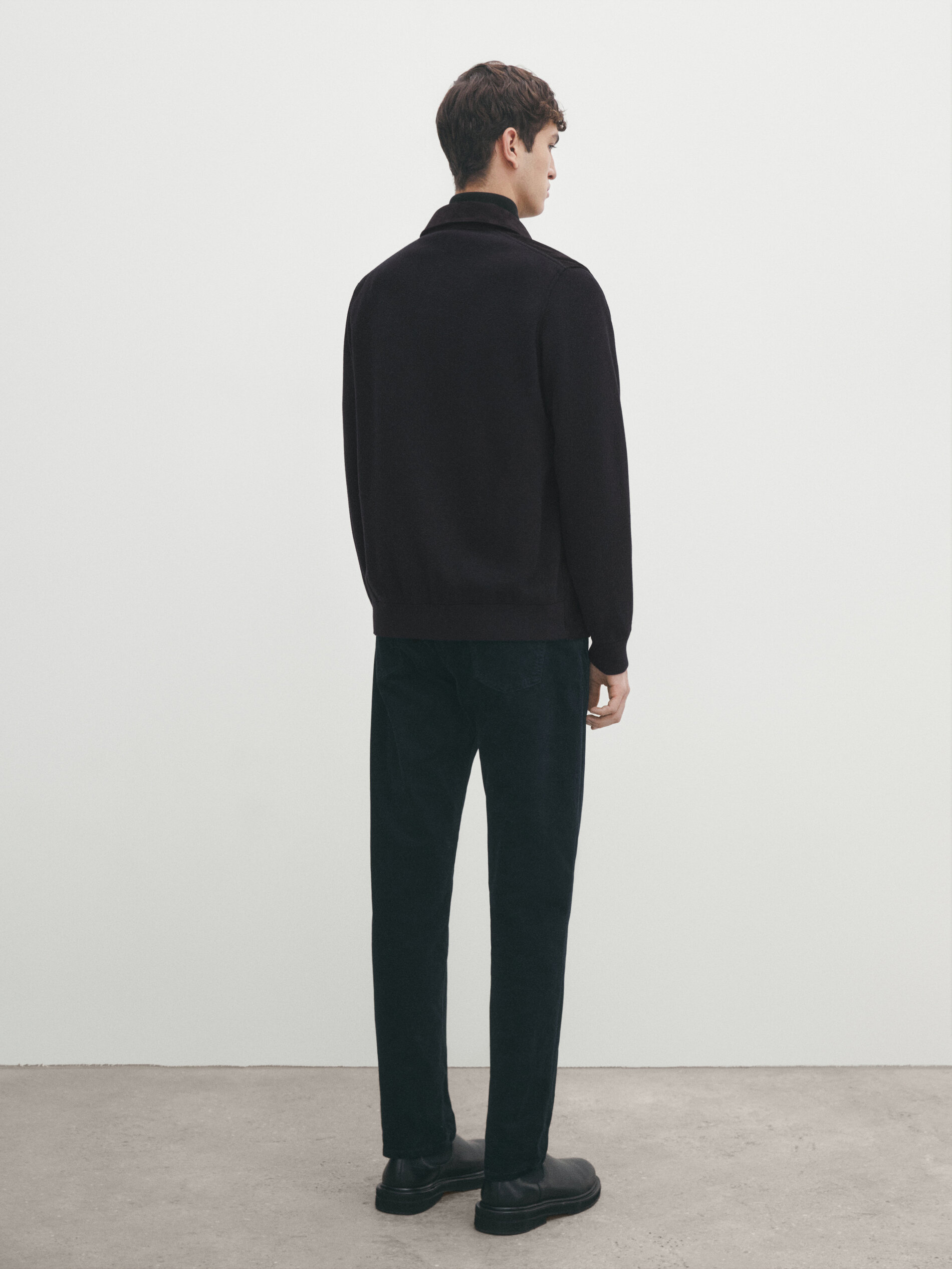 Massimo dutti sale navy jacket