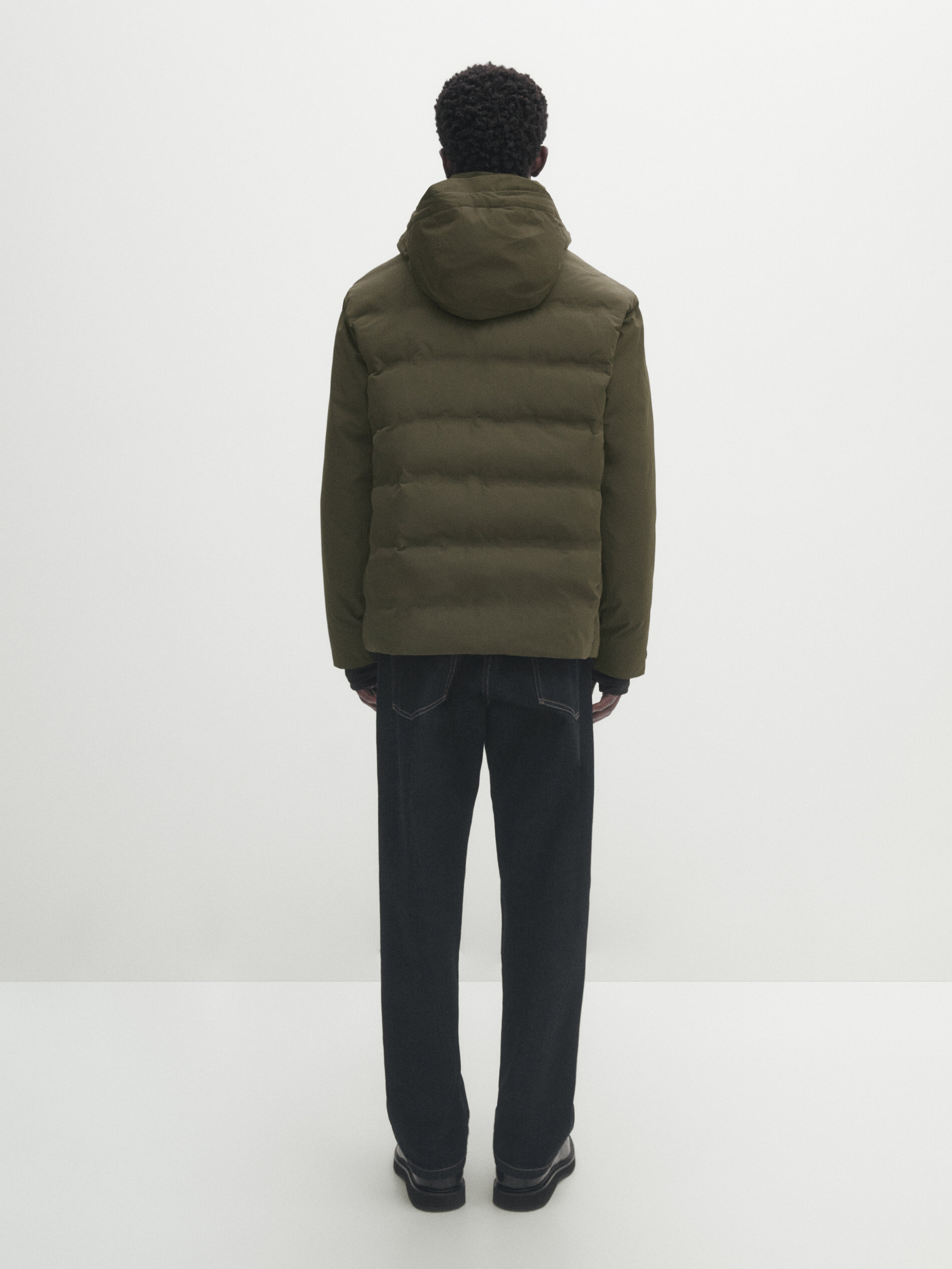 Technical winter jacket on sale