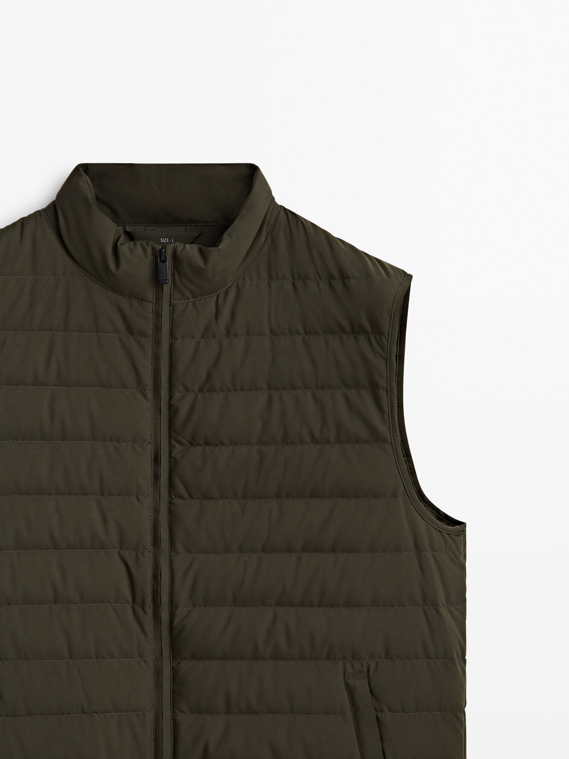 Massimo dutti hot sale sleeveless jacket