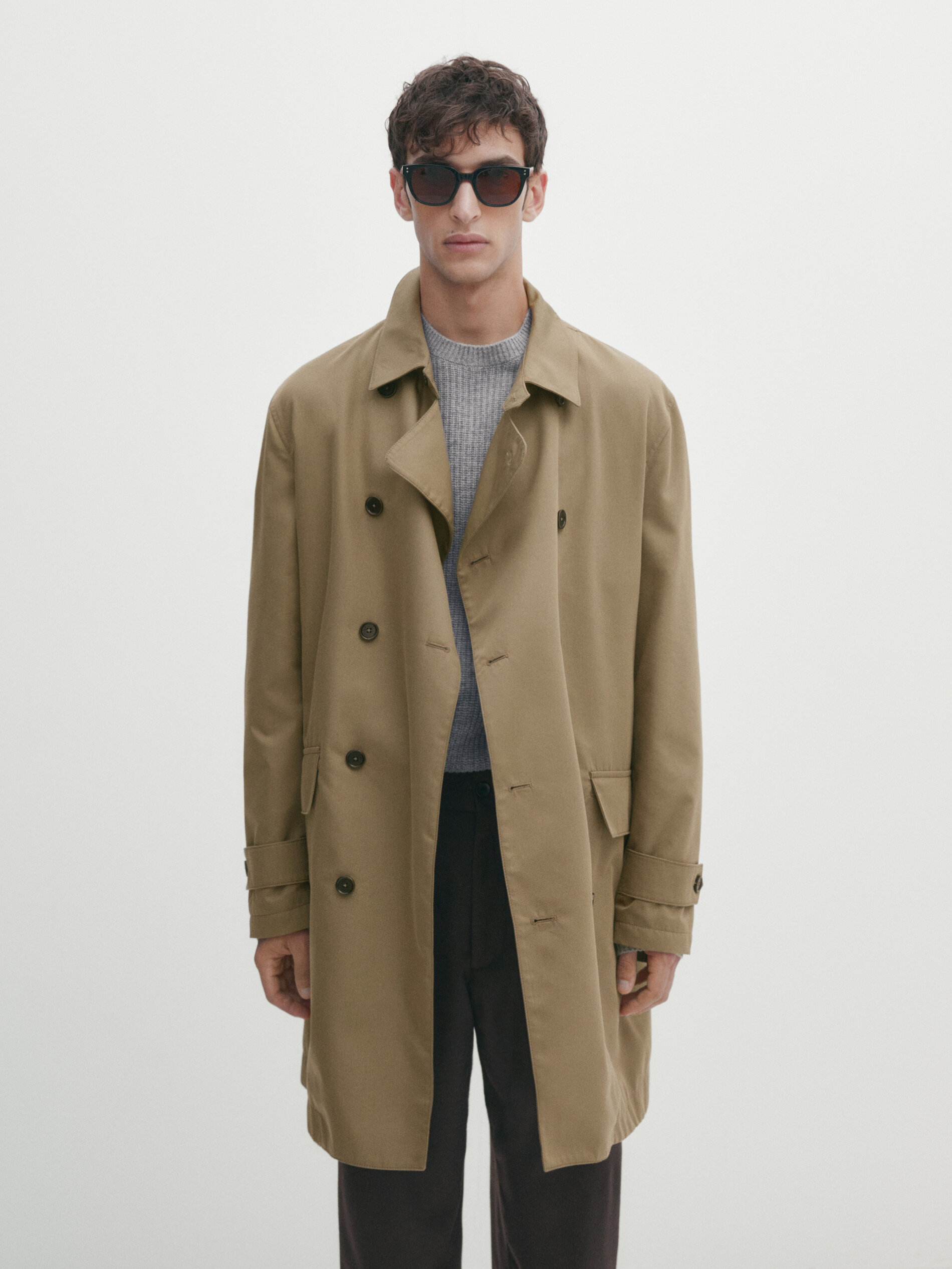 Mens trench cheap coat uniqlo