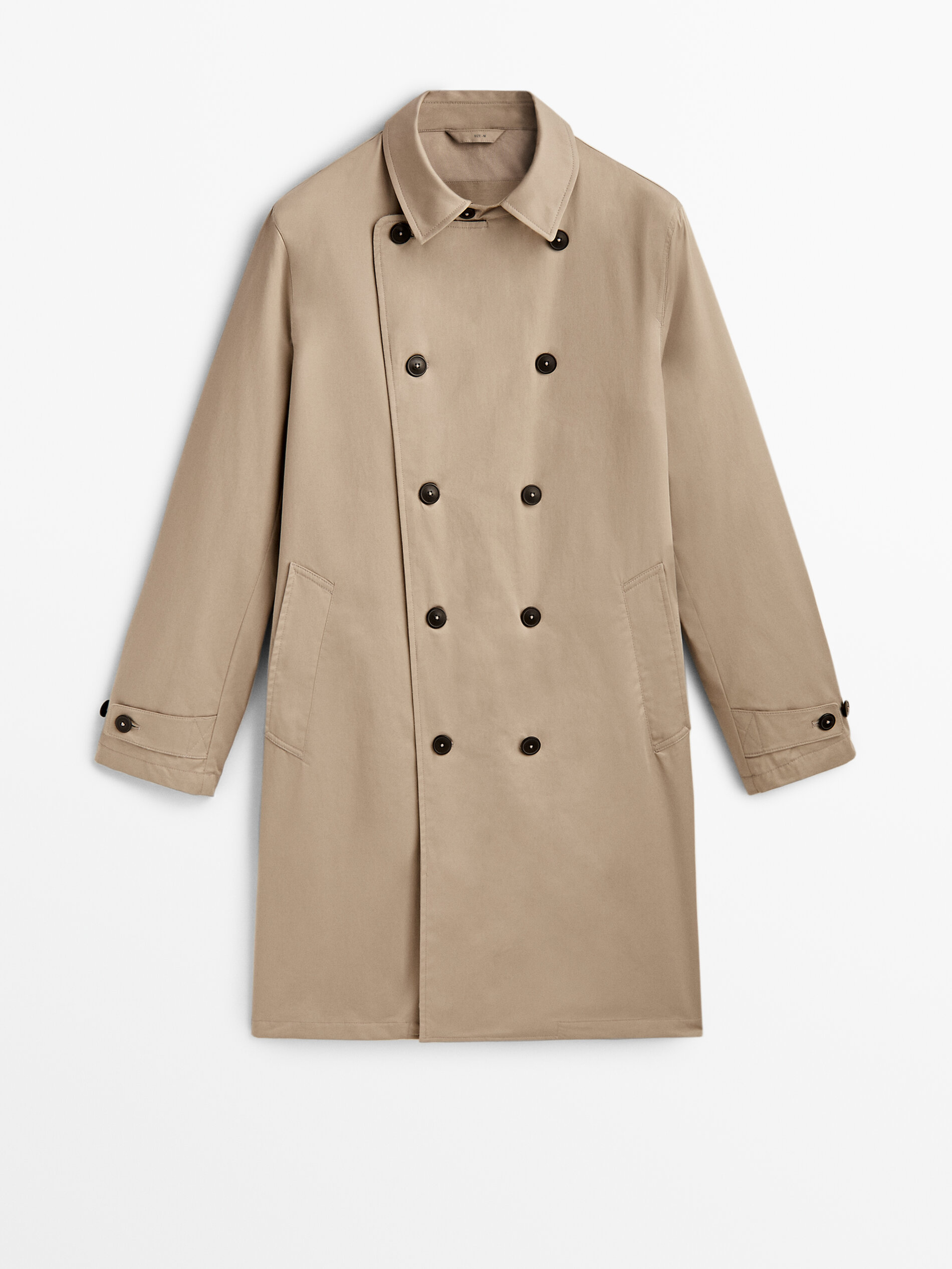 Massimo dutti top trench coat men