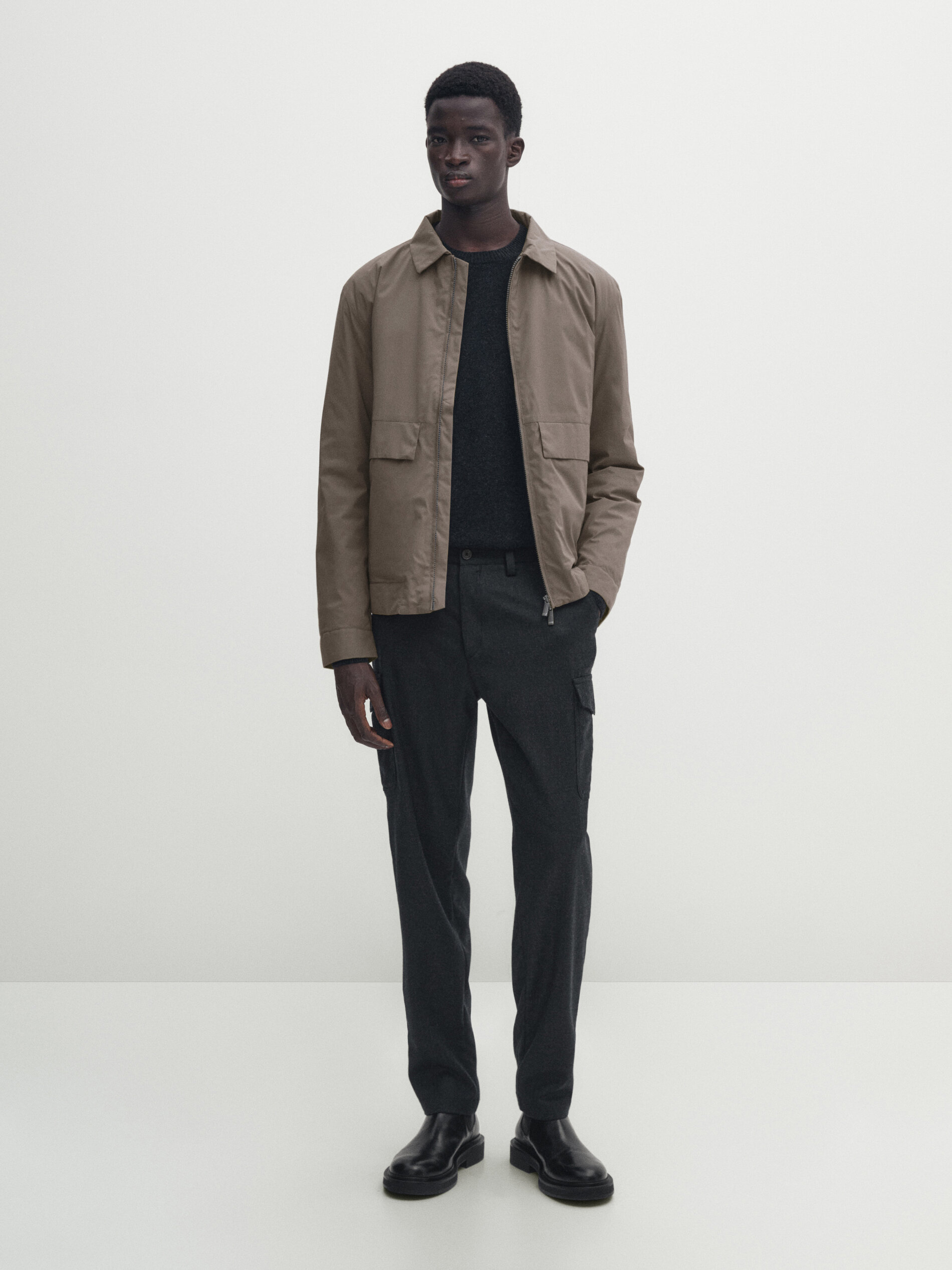 Massimo dutti sleeveless jacket discount