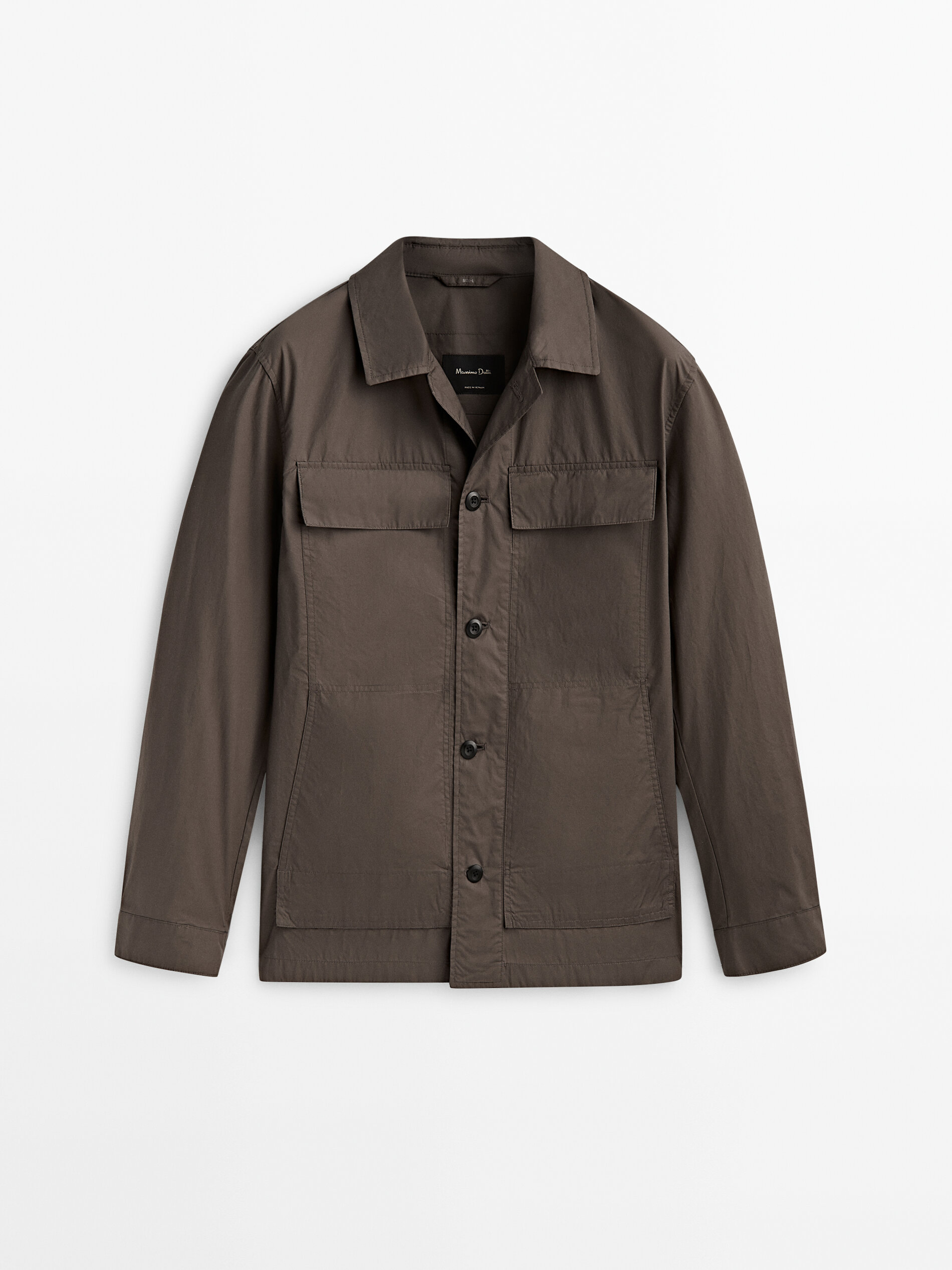 Massimo dutti technical jacket with pockets online