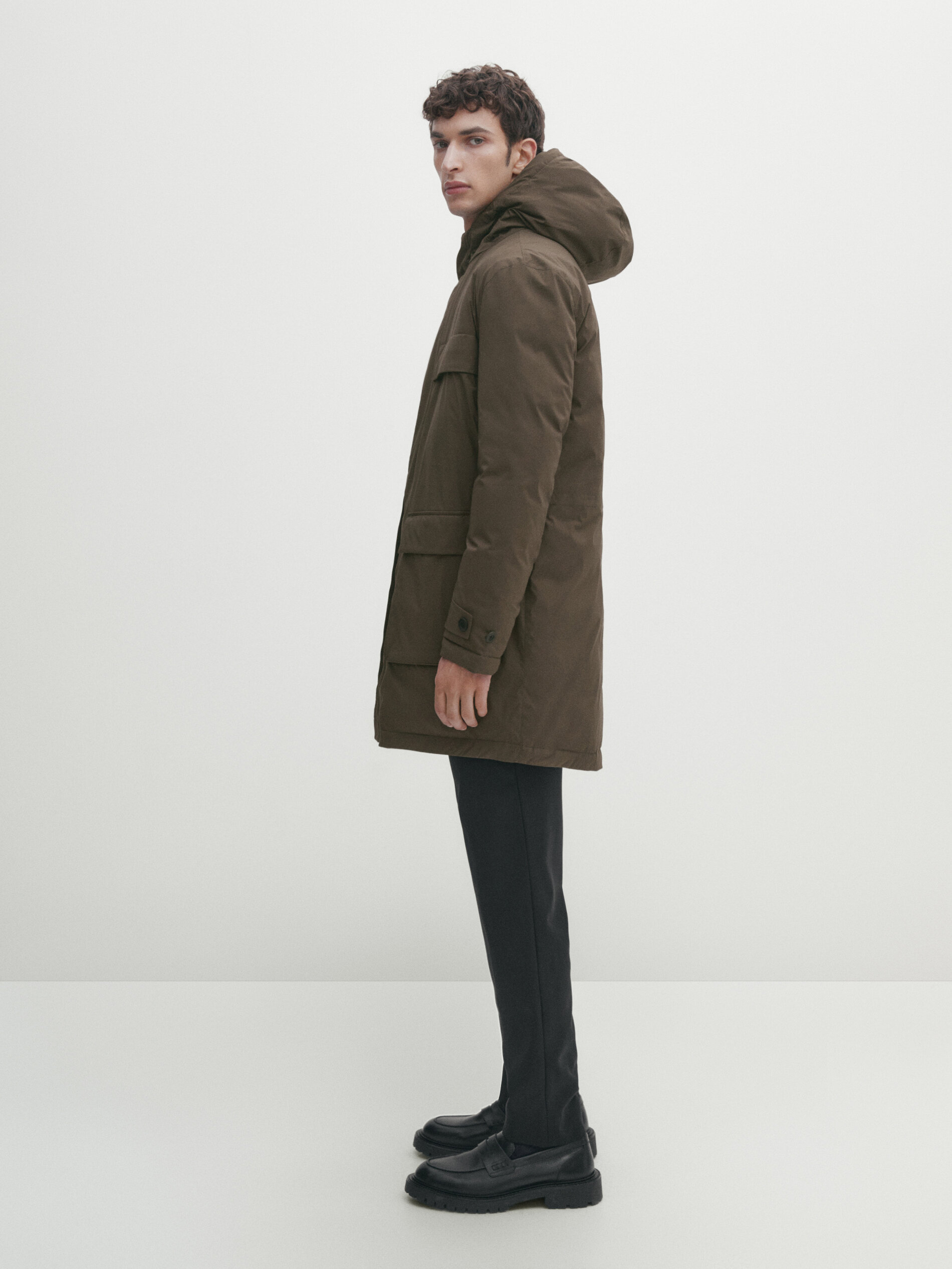 Parka massimo dutti homme 2025