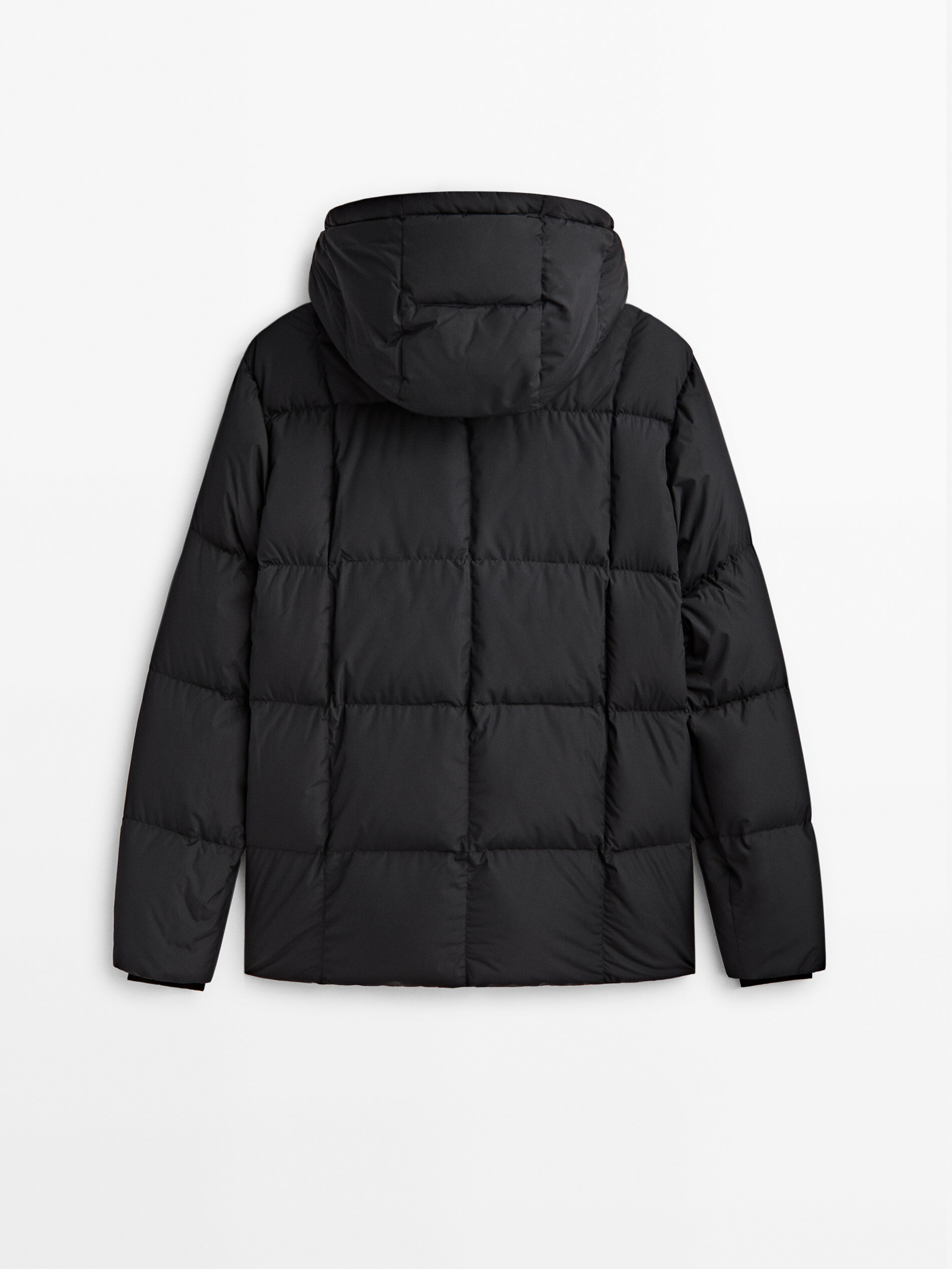 Boys black bubble jacket hot sale