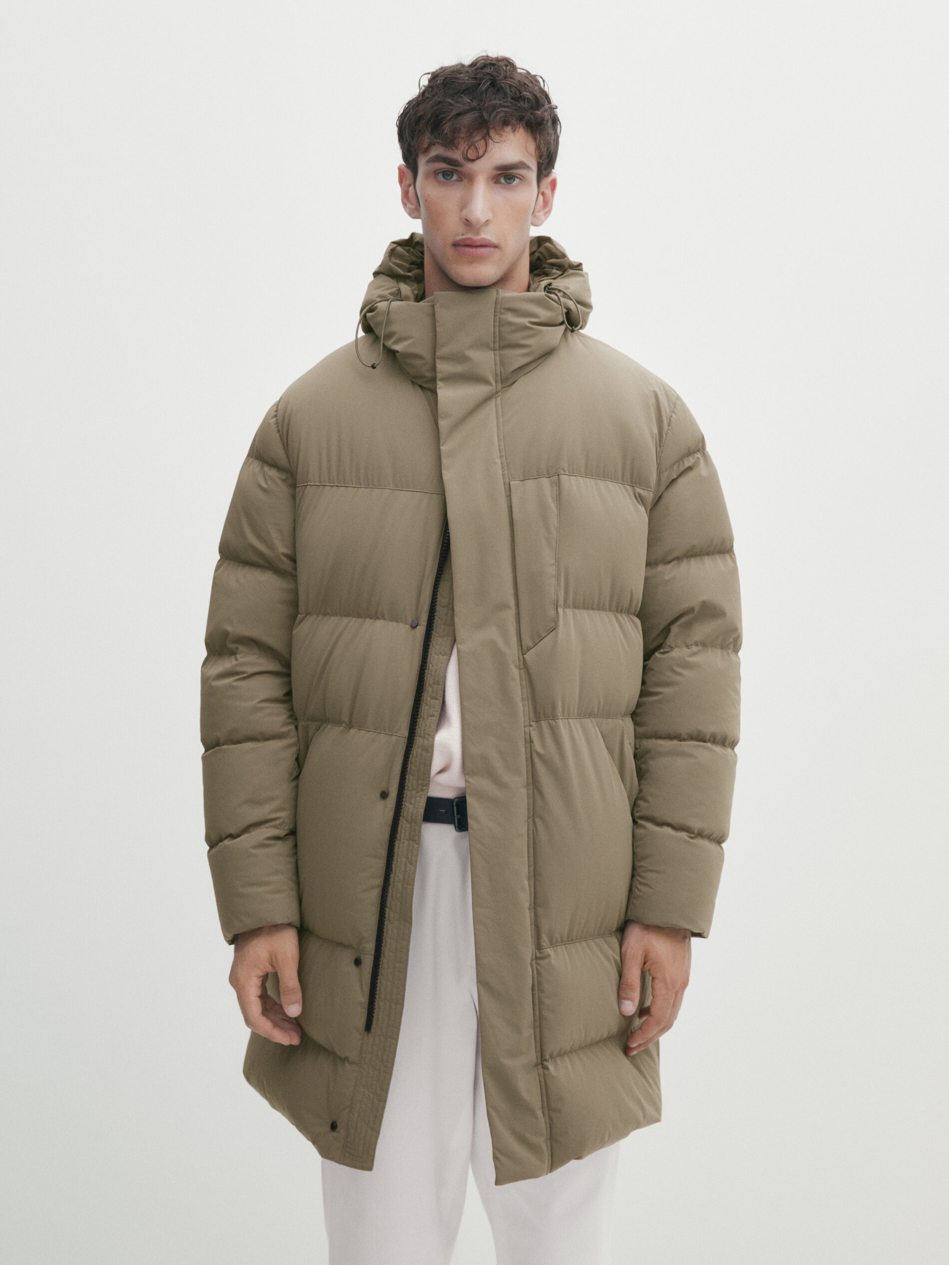 Down jacket on sale massimo dutti