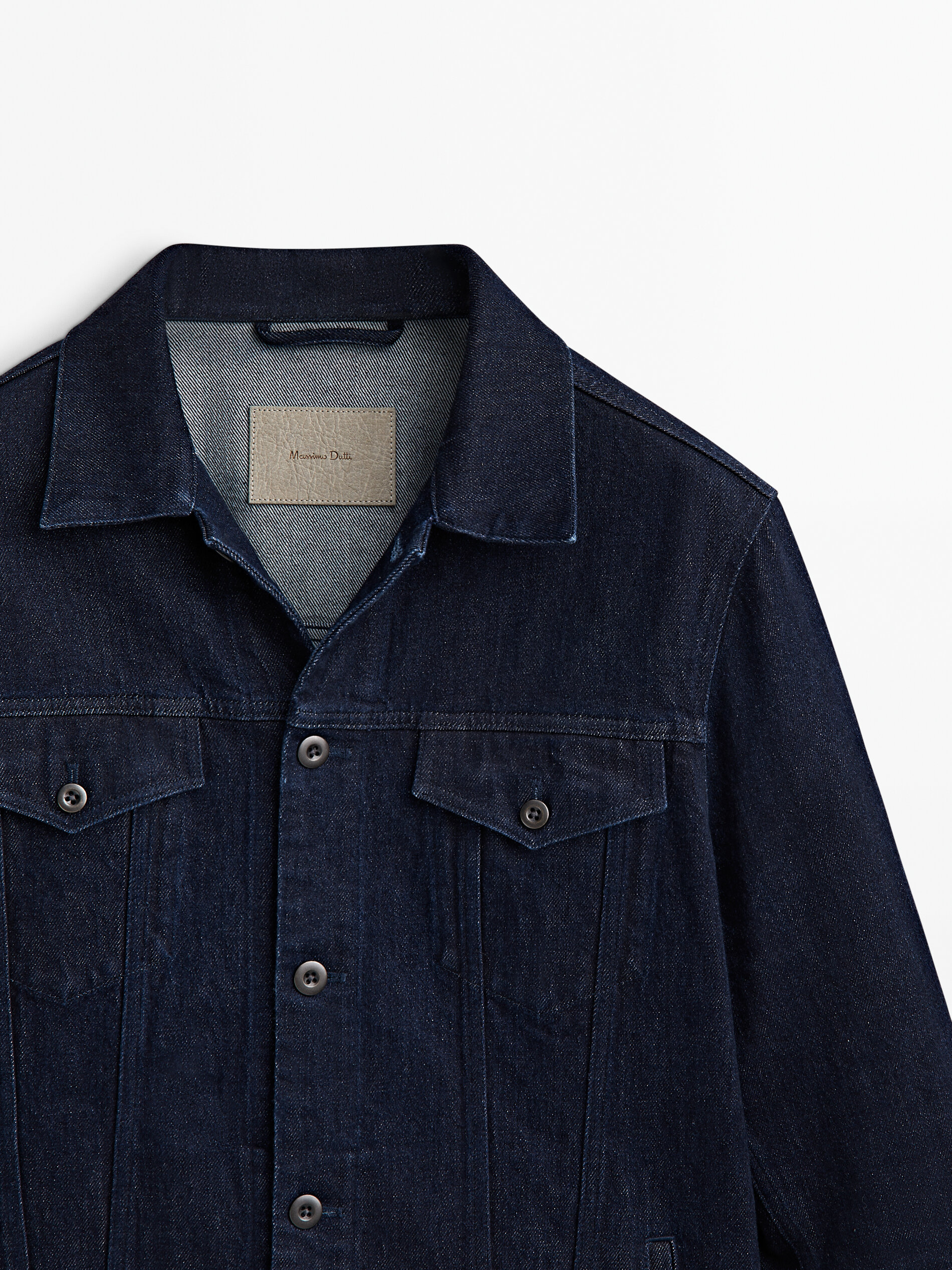 Denim jacket deals massimo dutti