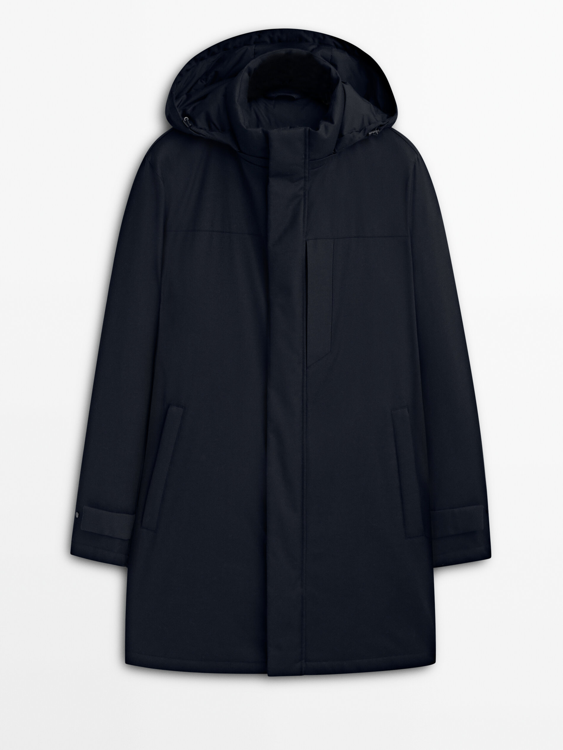 Chaqueta t cnica relleno plum n y plumas capucha