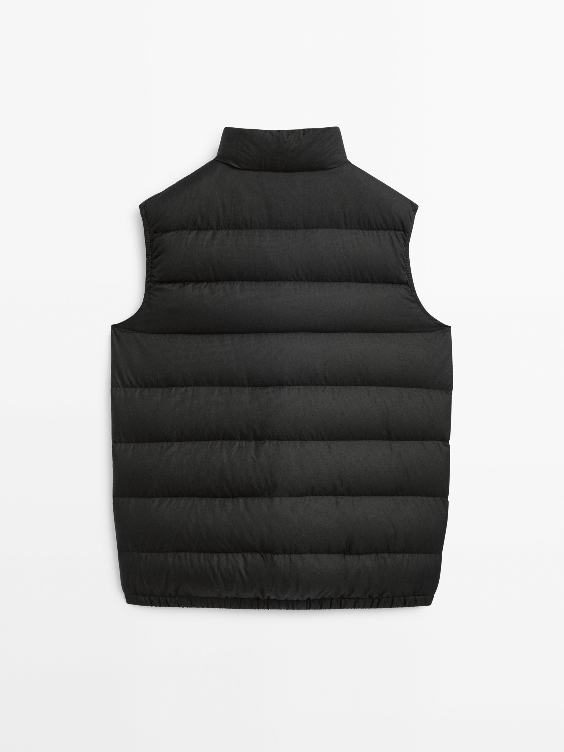 Lightweight down top & feather gilet