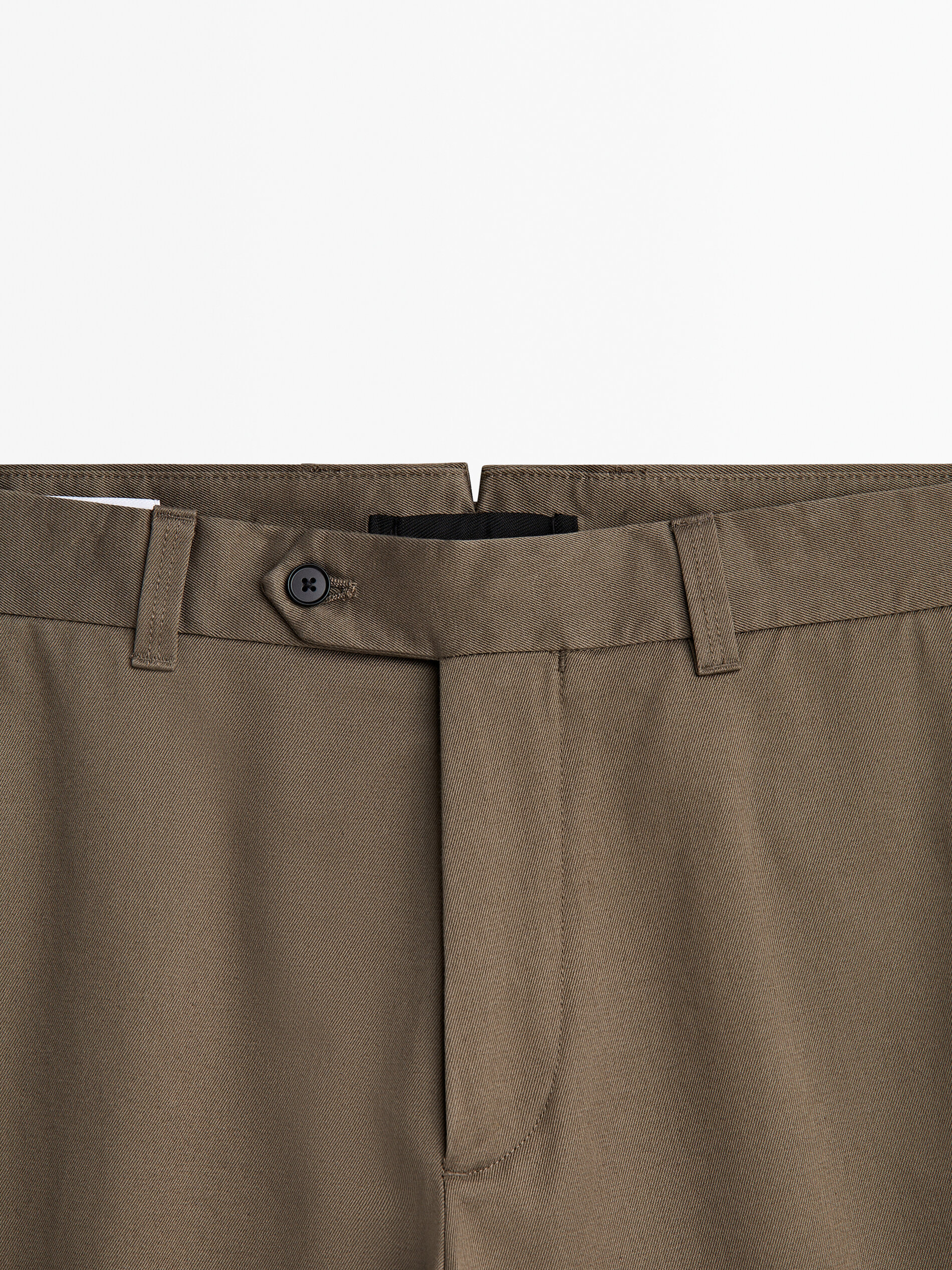 Mens extra wide top leg trousers