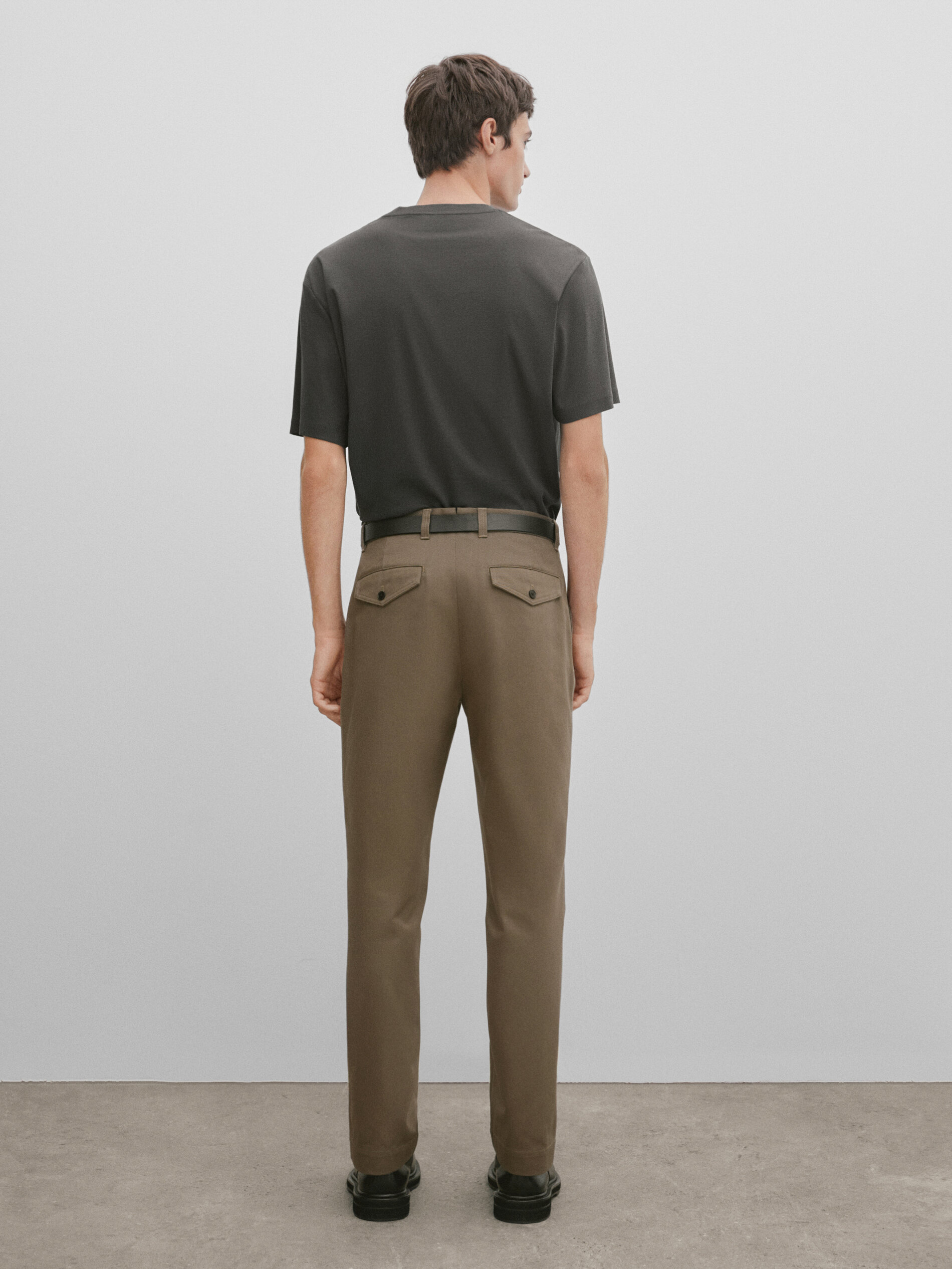 Mens extra wide leg trousers shop