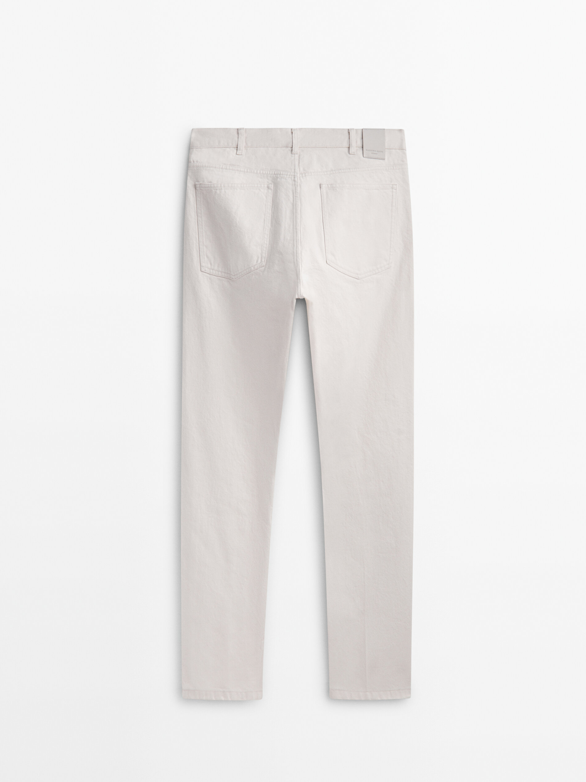 Straight fit selvedge jeans Studio Cream Dressy Massimo Dutti