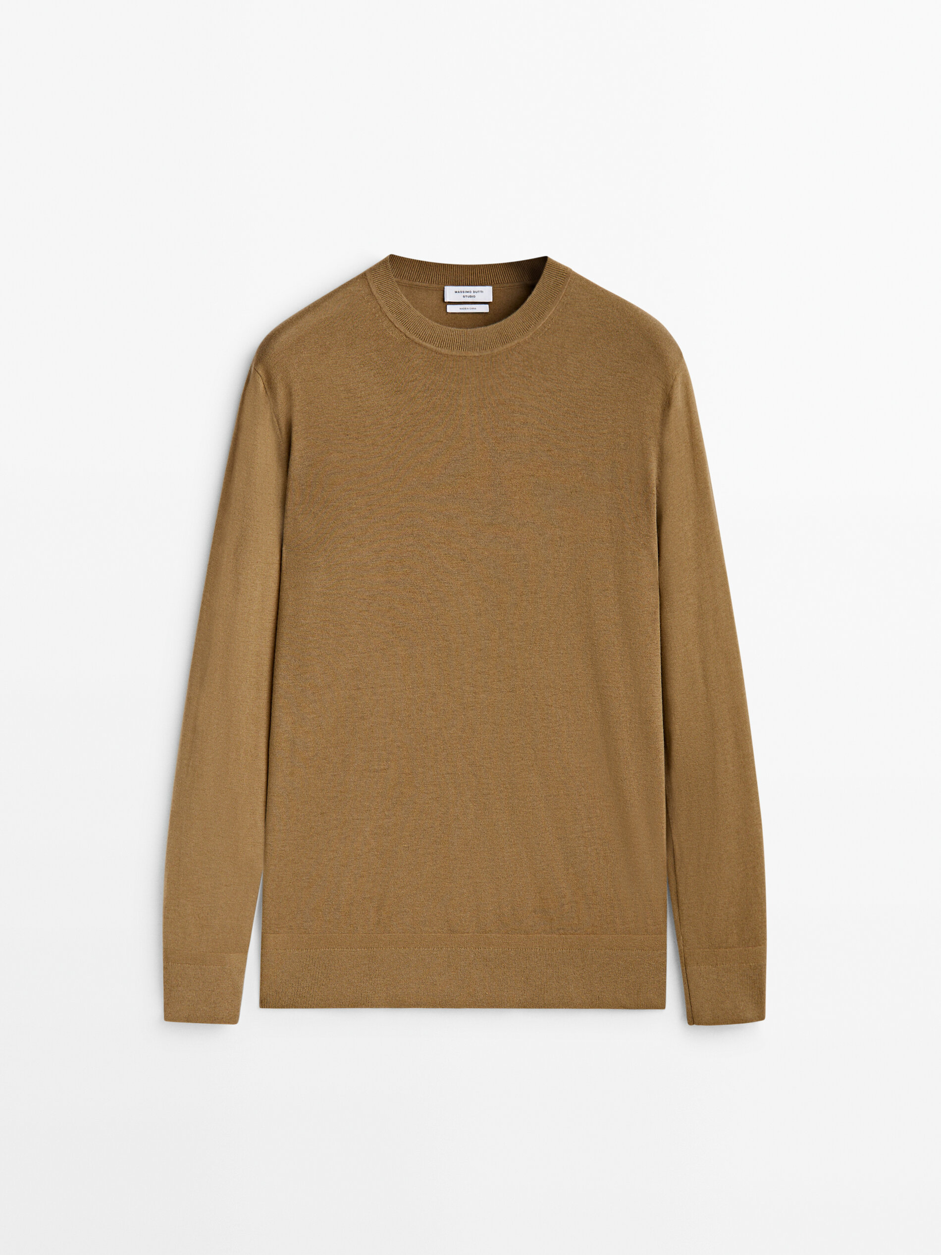 Merino wool blend sweater top