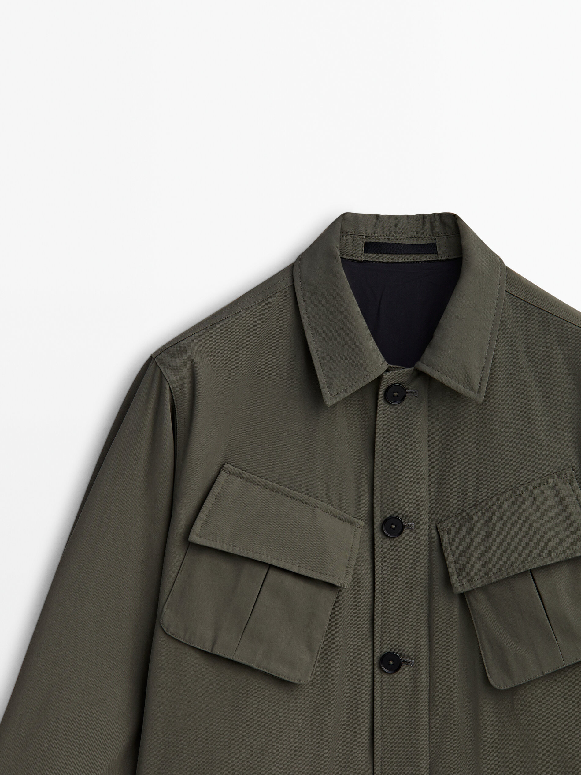 Massimo dutti green jacket store