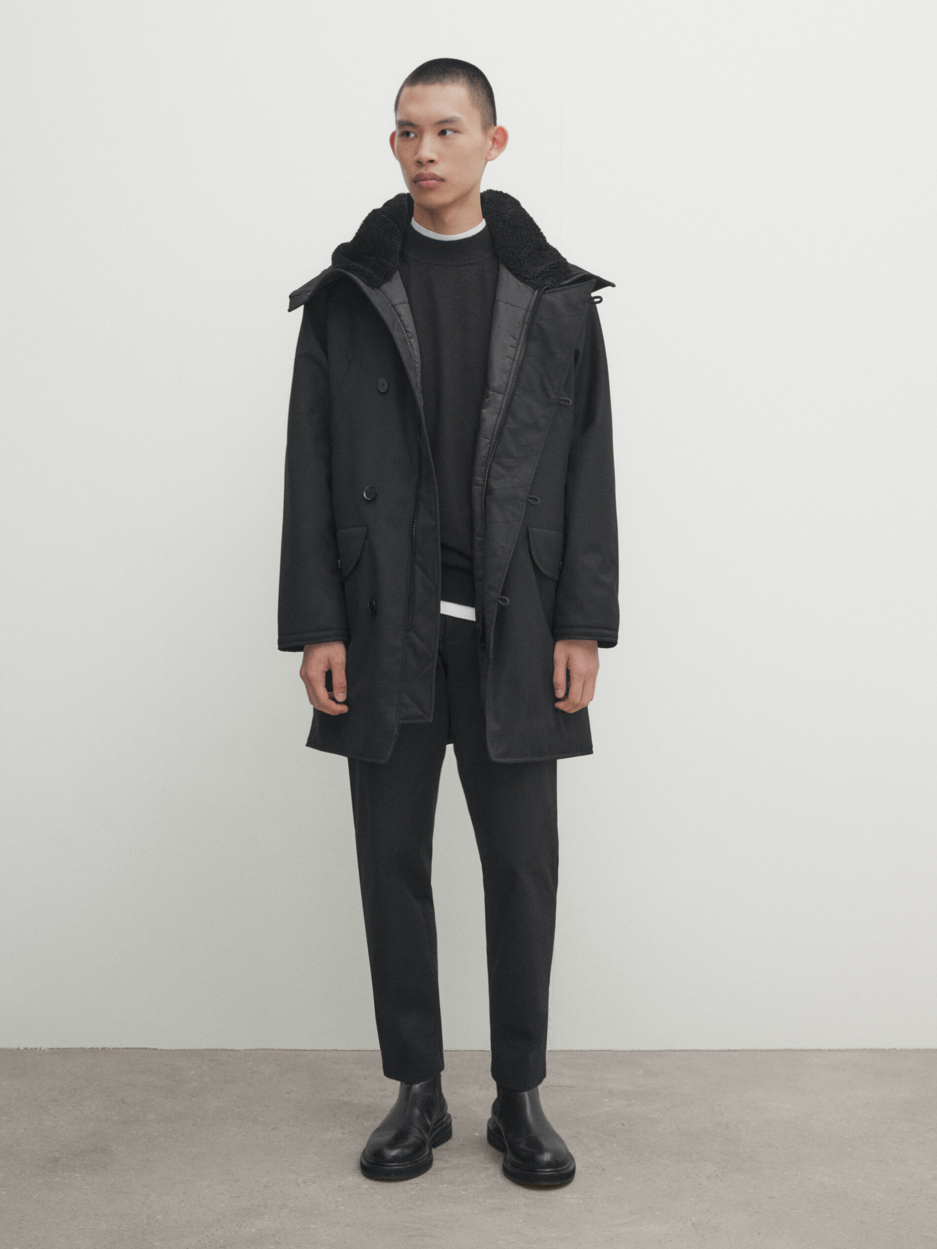 Parka massimo shop dutti