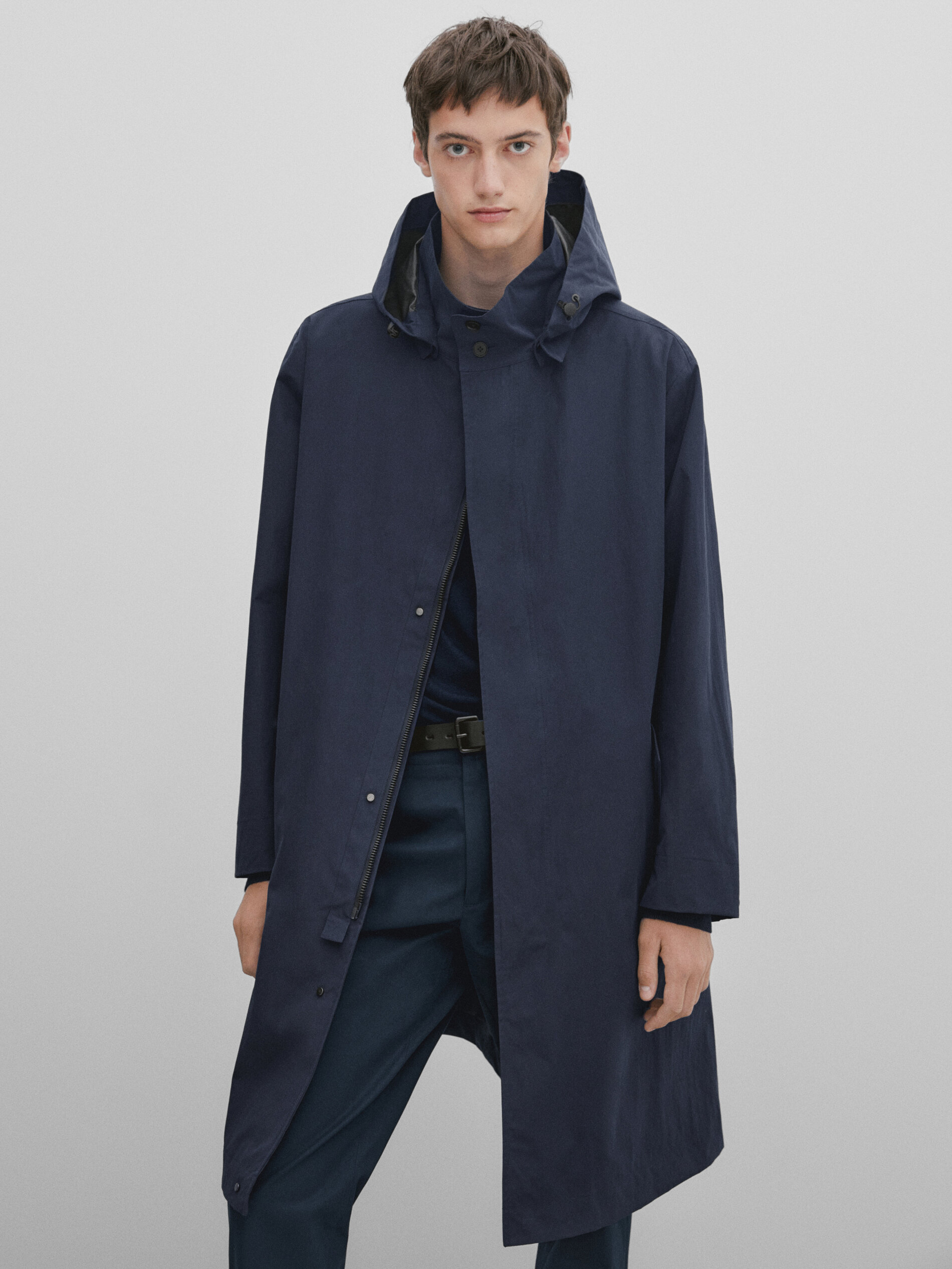 Blue waterproof jacket Studio Blue Coats And Jackets