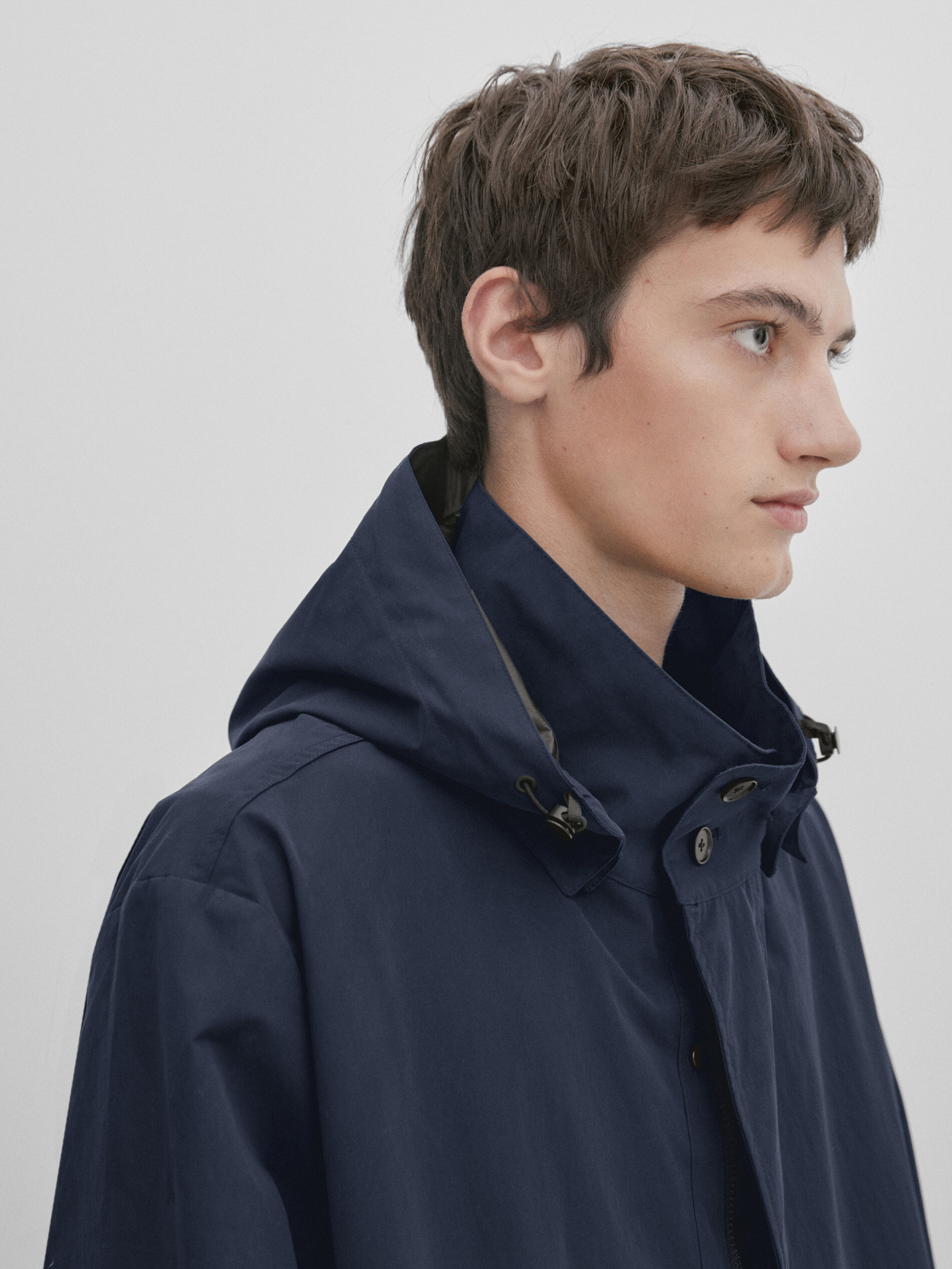 Blue waterproof jacket Studio Blue Coats And Jackets