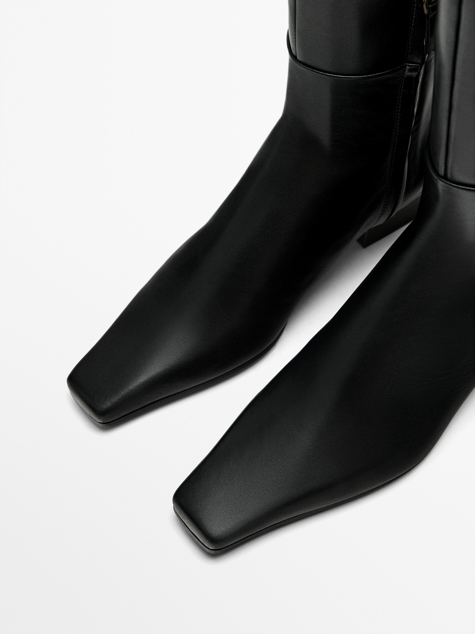 Square toe boots