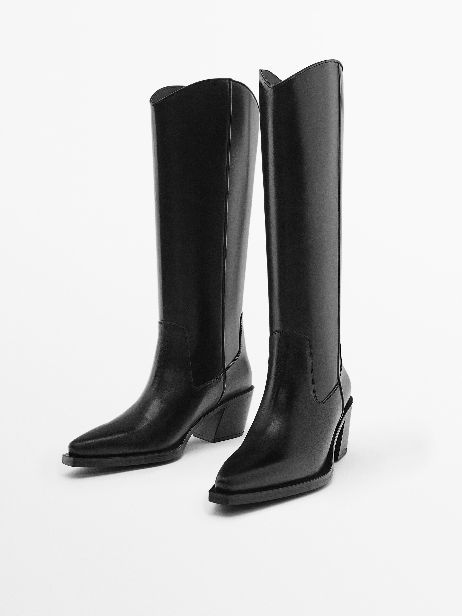 Botas piel massimo dutti deals