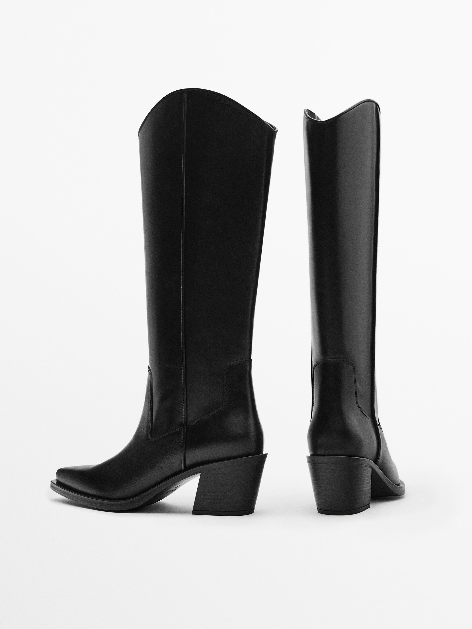 Massimo dutti cowboy discount boots