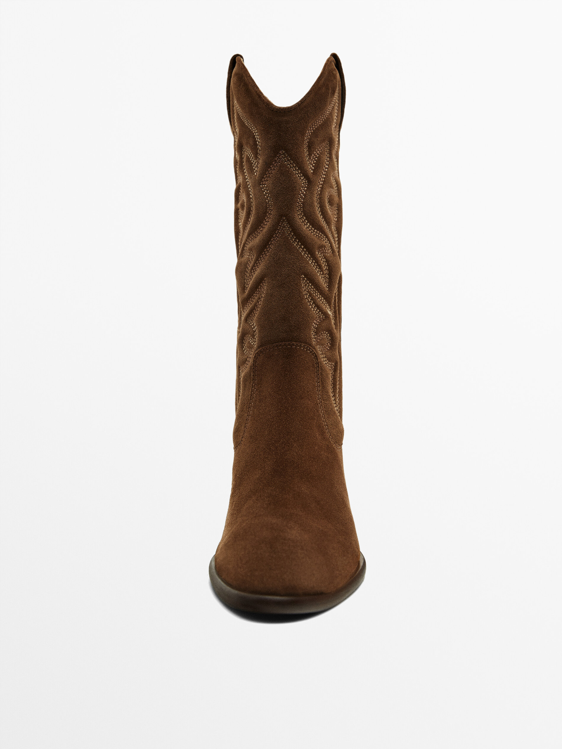 Botas marrones massimo dutti shop