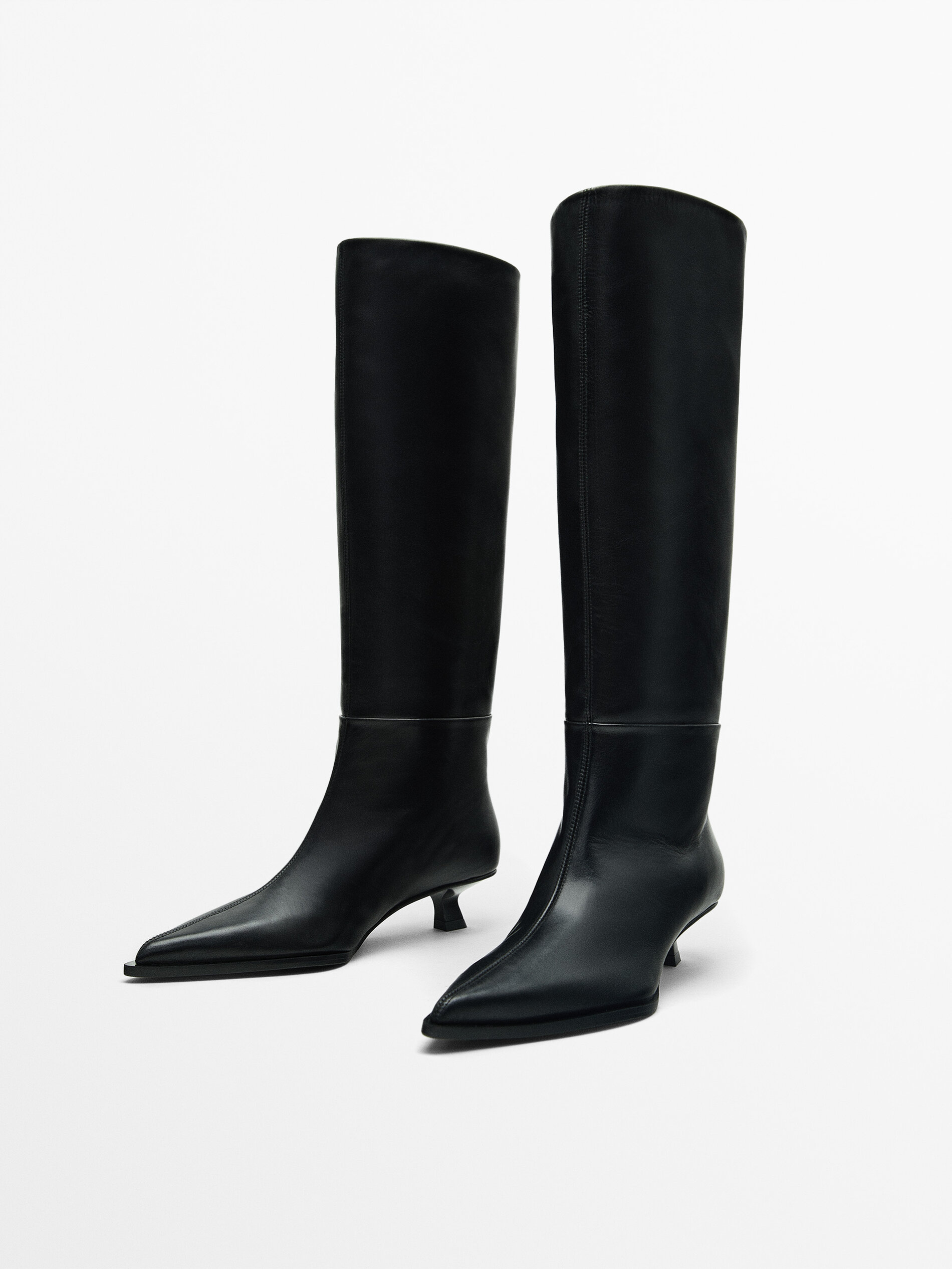 Massimo dutti boots on sale
