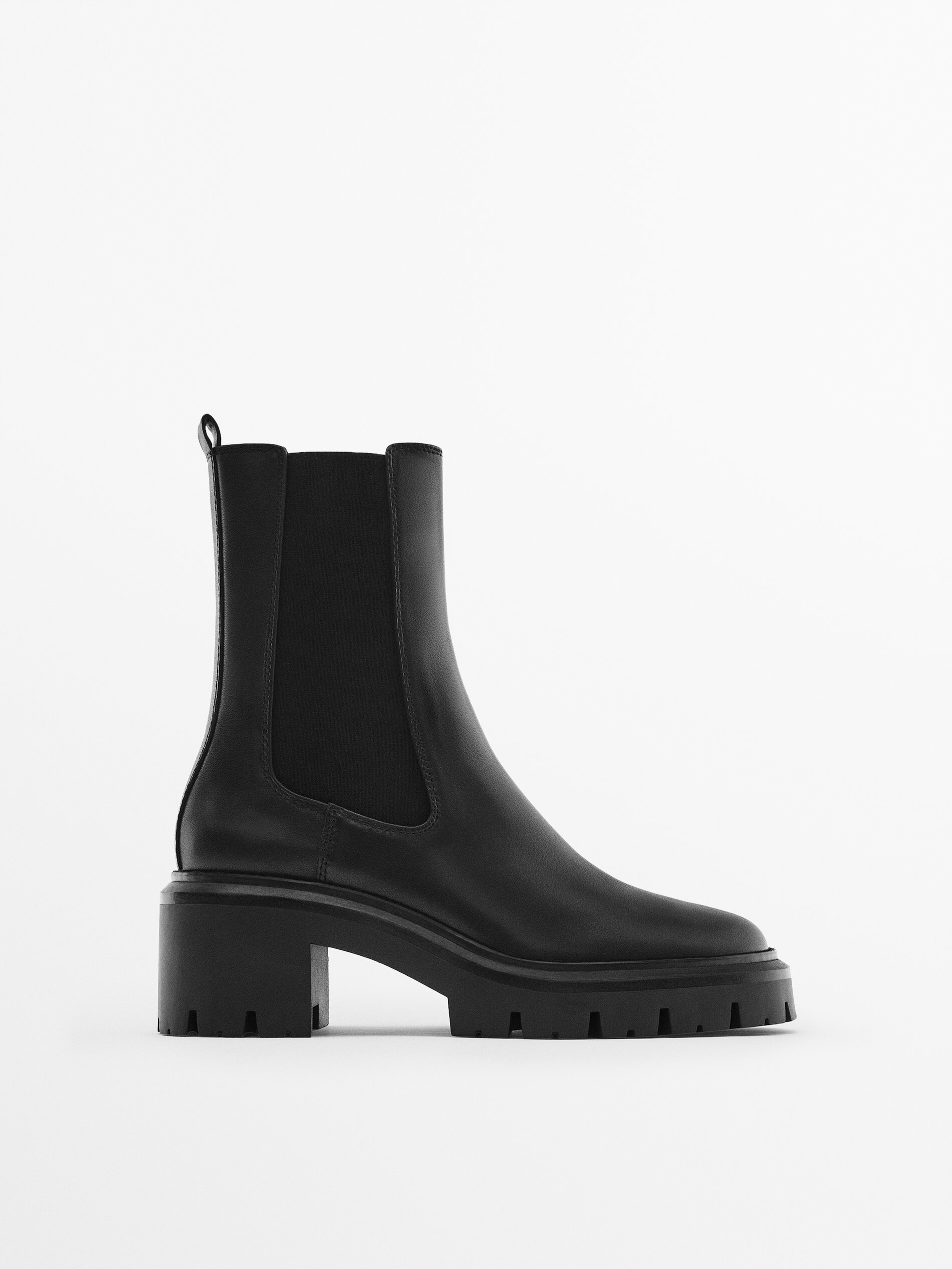 Bottines chelsea semelle crantée sale