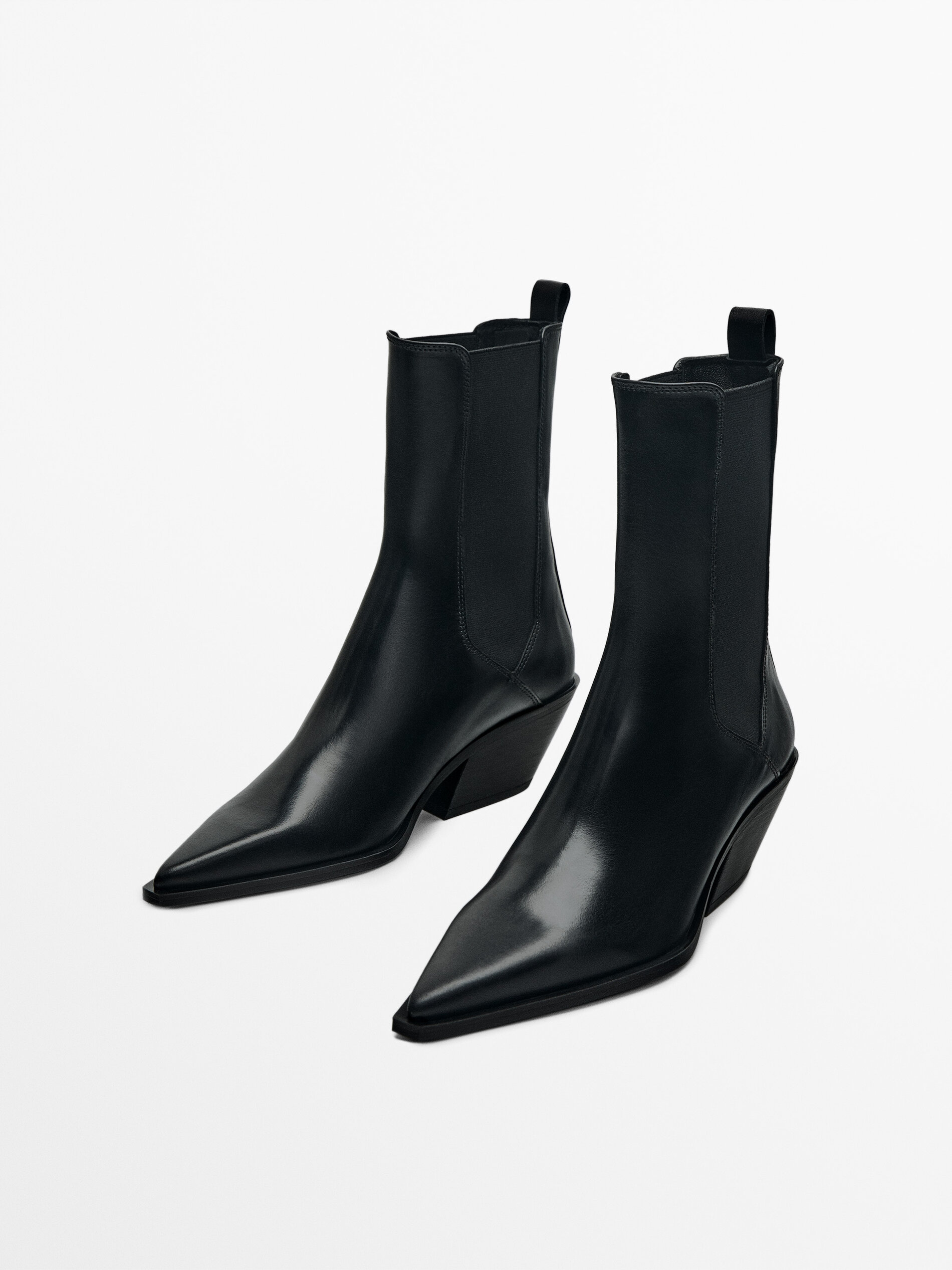 Cowboy boots massimo dutti clearance