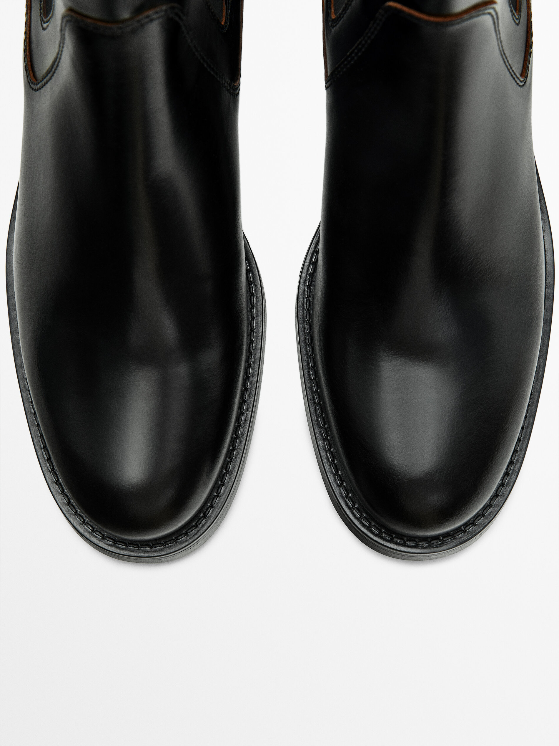 Botas chelsea hombre massimo dutti top