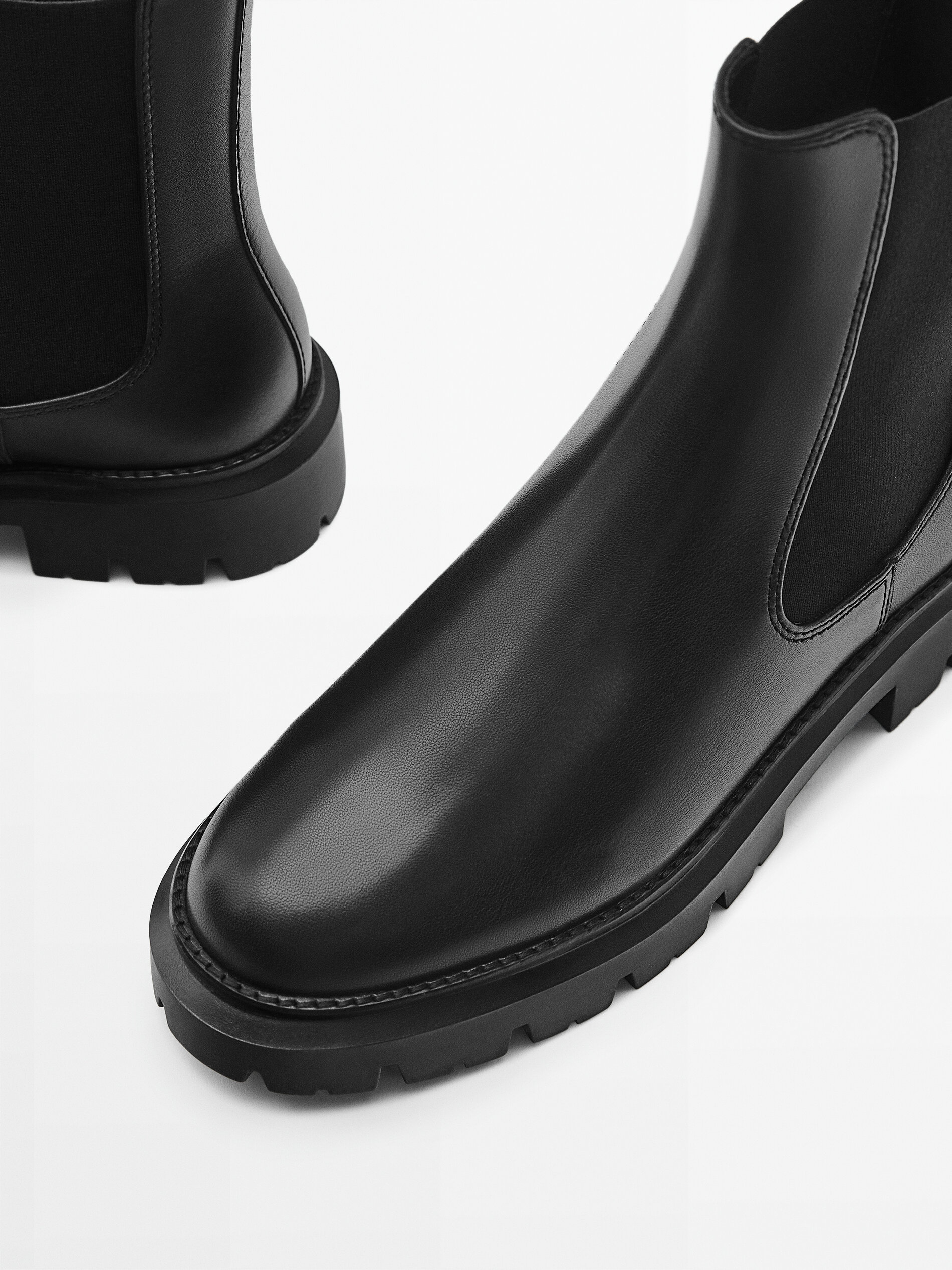 Massimo dutti chelsea boots sale