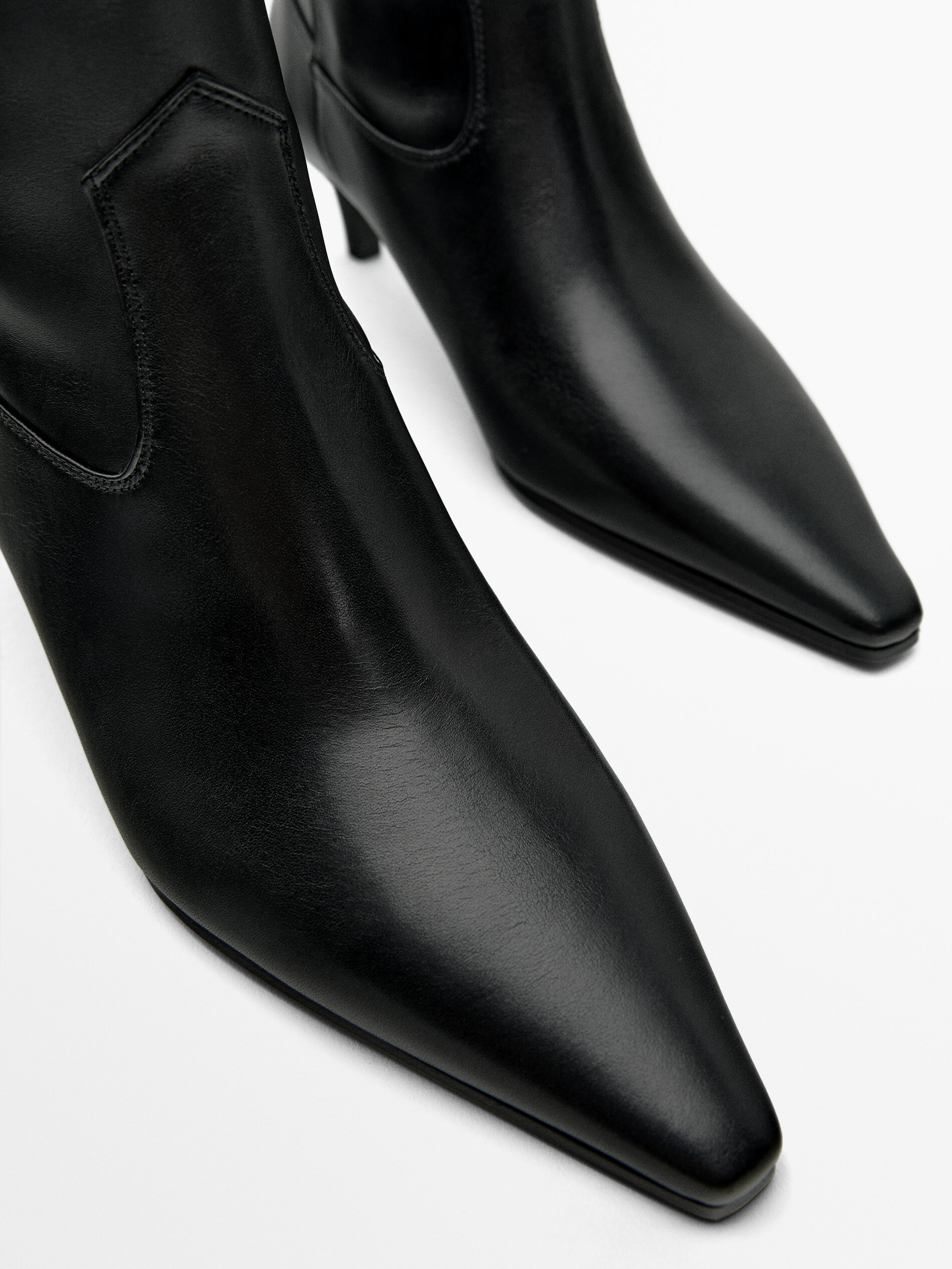 Heeled cowboy ankle boots store